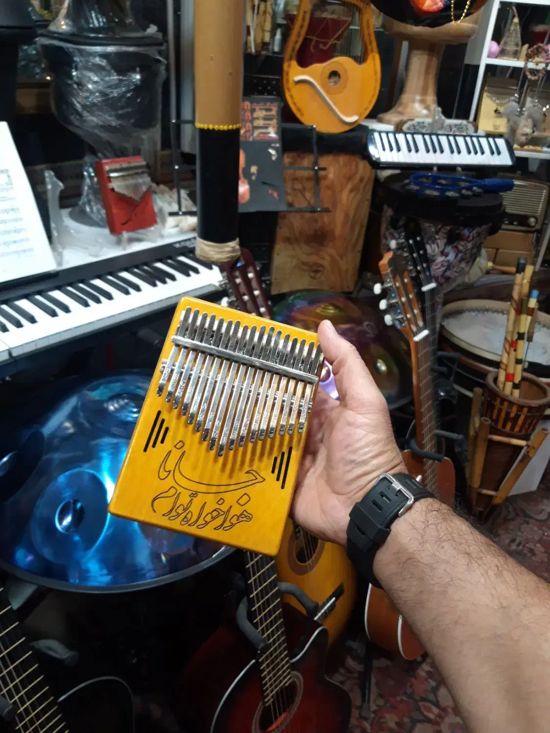 کالیمبا|سازهای سنتی|دزفول, |دیوار