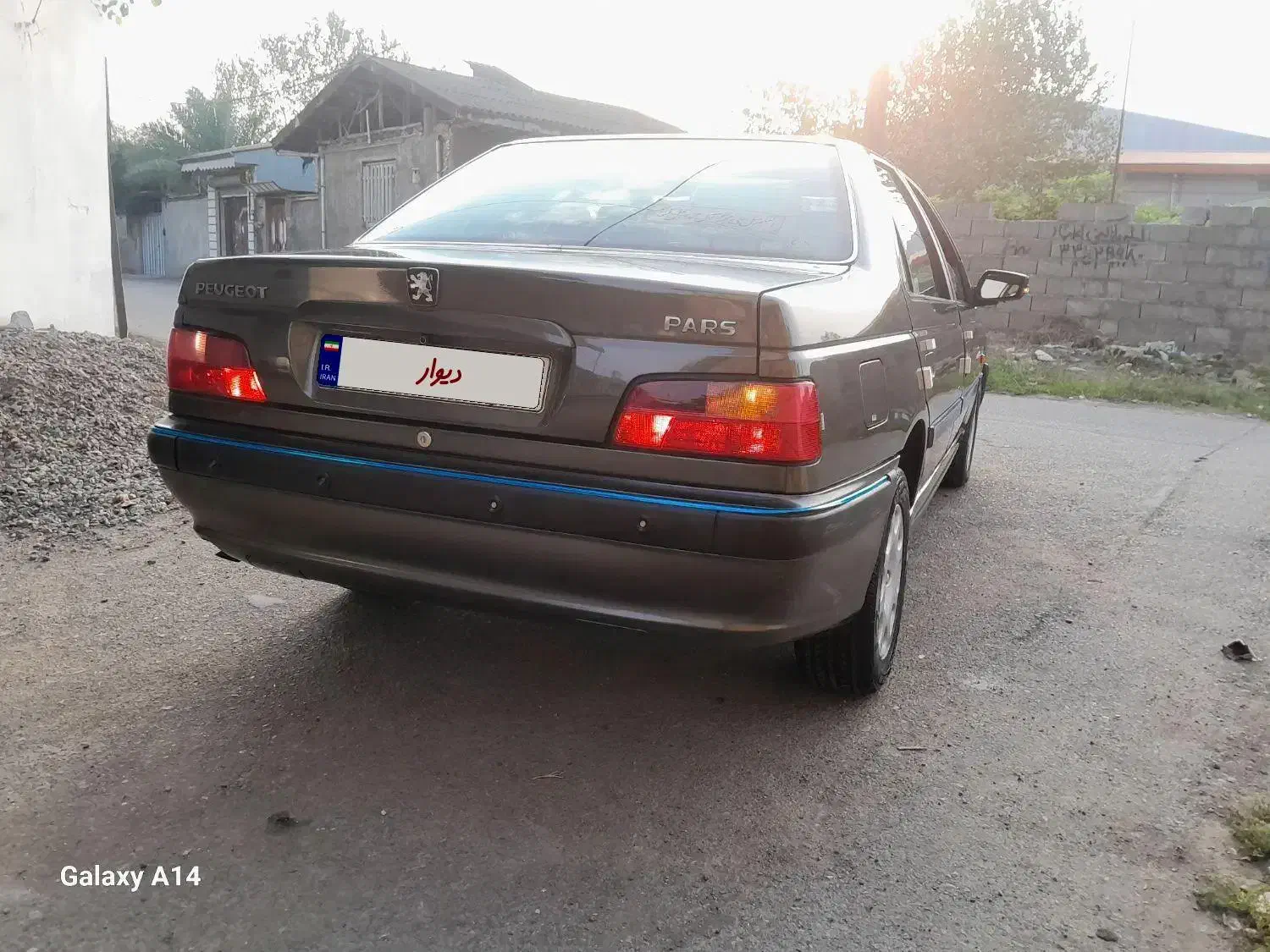 پژو پارس سال  ۸۹ گیج وسط تک برگ سند|خودرو سواری و وانت|رشت, پل تالشان|دیوار