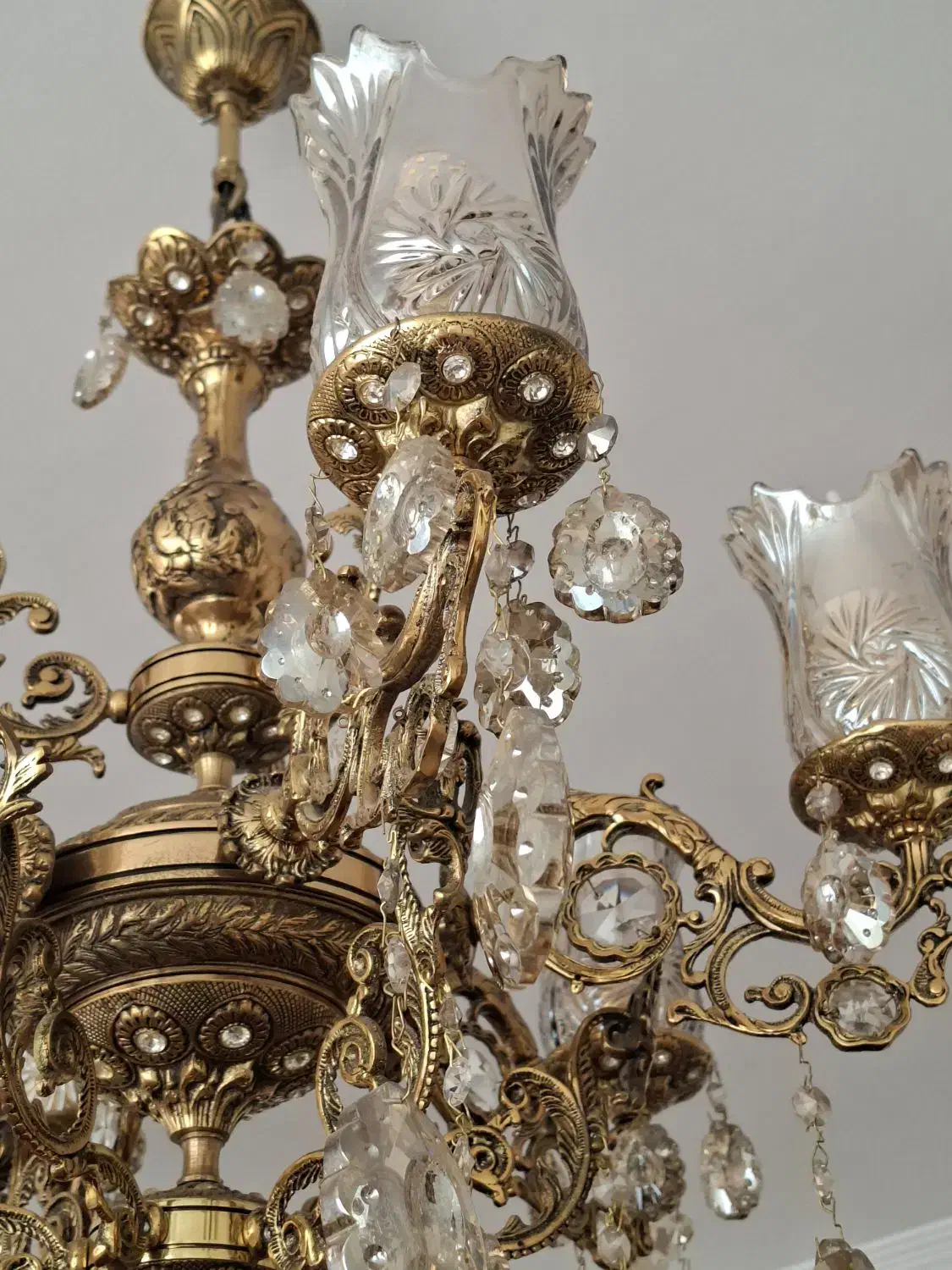 لوستر برنز|لوستر و چراغ آویز|تهران, شهر زیبا|دیوار