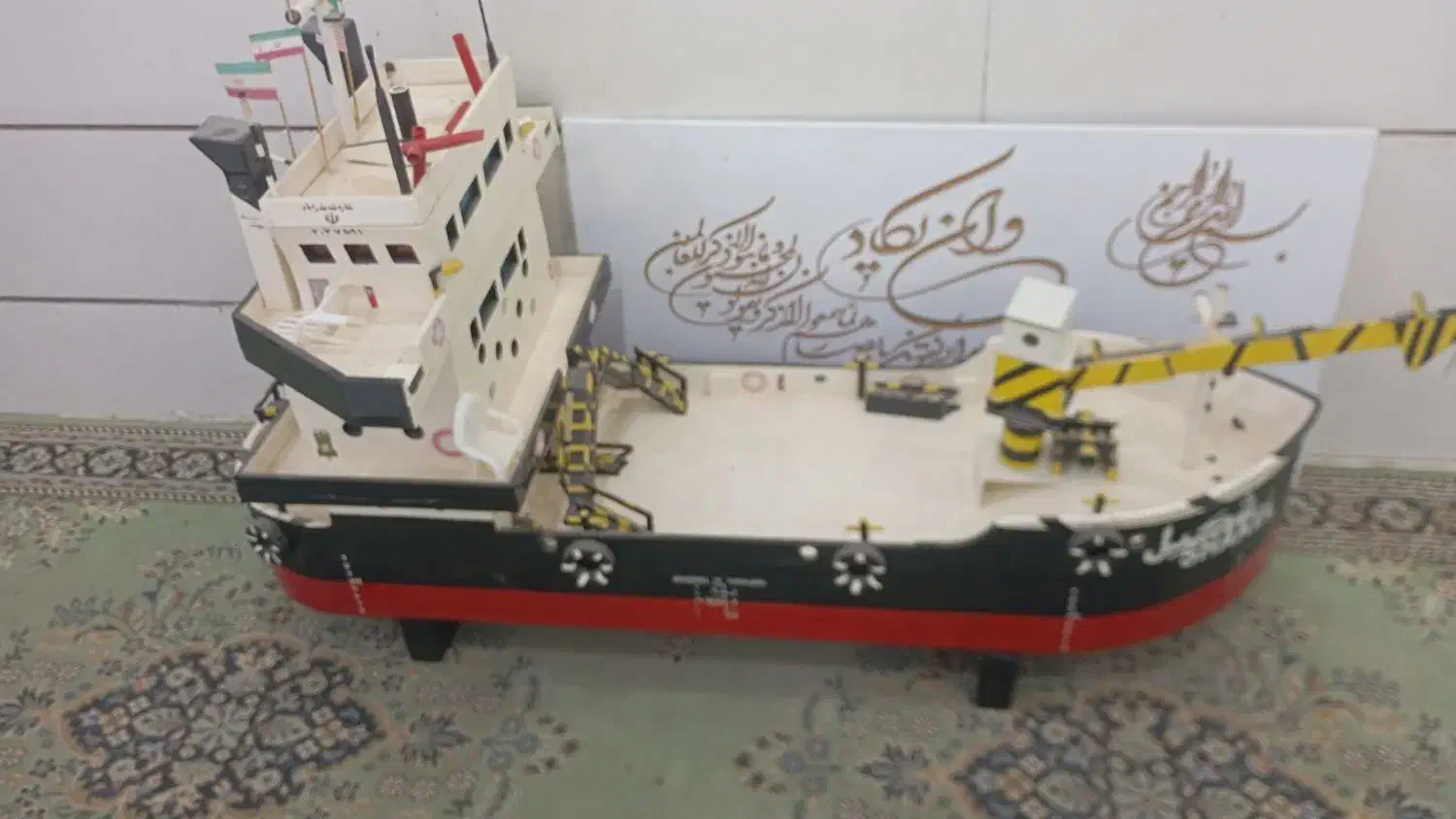 کشتی زینتی|مجسمه، تندیس، ماکت|آبادان, |دیوار