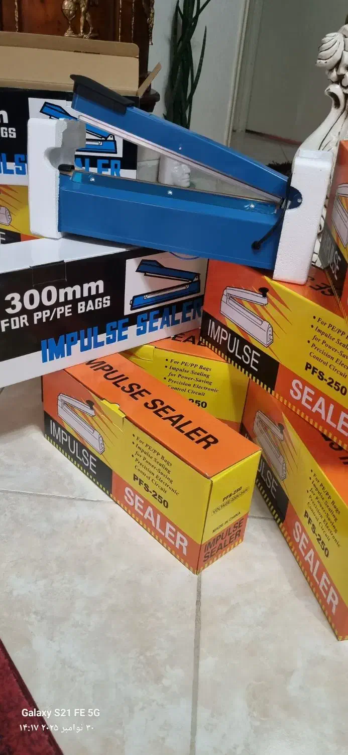 دستگاه دوخت پلاستیک(پرس)|فروشگاه و مغازه|گرگان, |دیوار