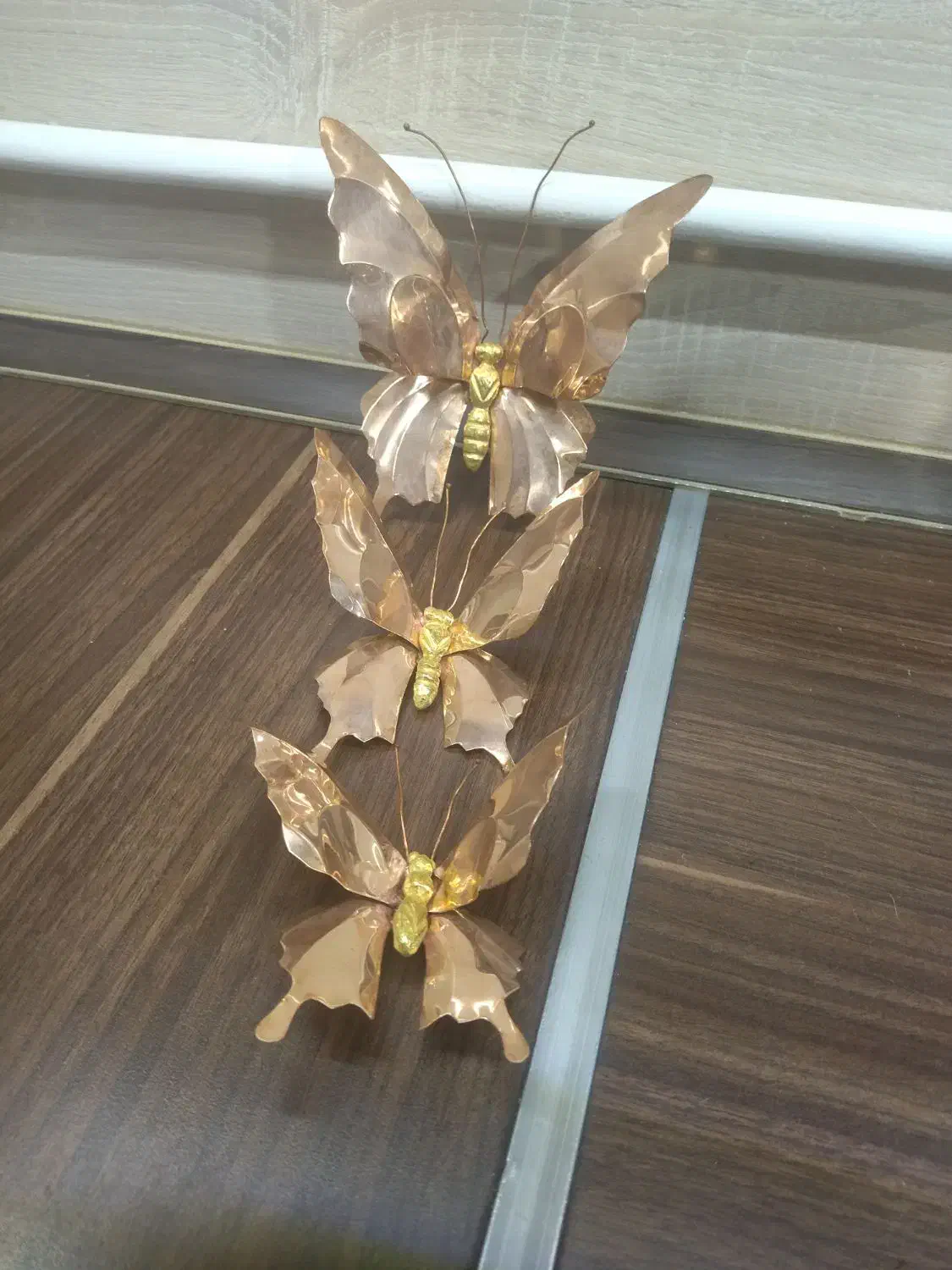 پروانه مسی|مجسمه، تندیس، ماکت|تبریز, |دیوار