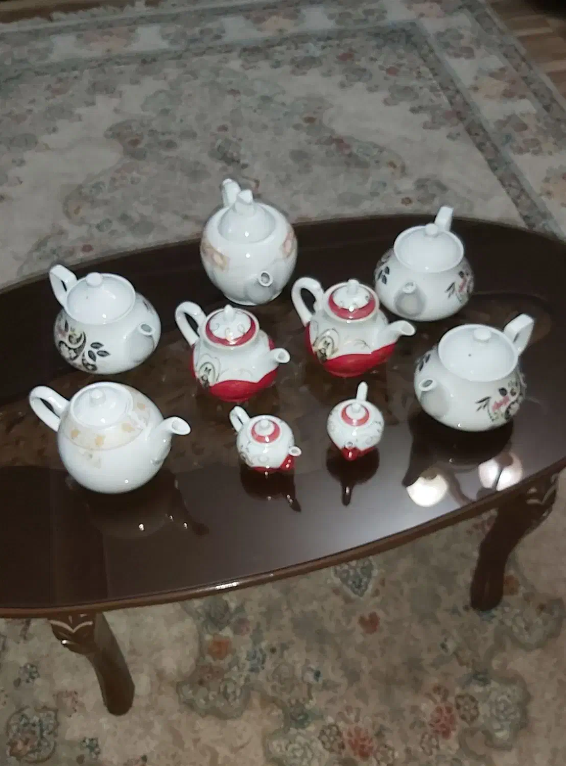 کتری استیل و قوری چینی|قوری، کتری، قهوه‌ساز دستی|محمدشهر, ولدآباد|دیوار