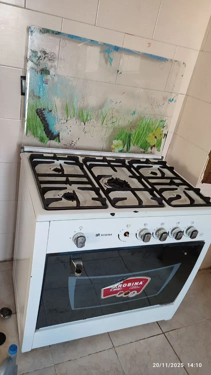 اجاق گاز سالم طرح فر|اجاق گاز و لوازم برقی پختوپز|قم, شهرک مهدیه|دیوار