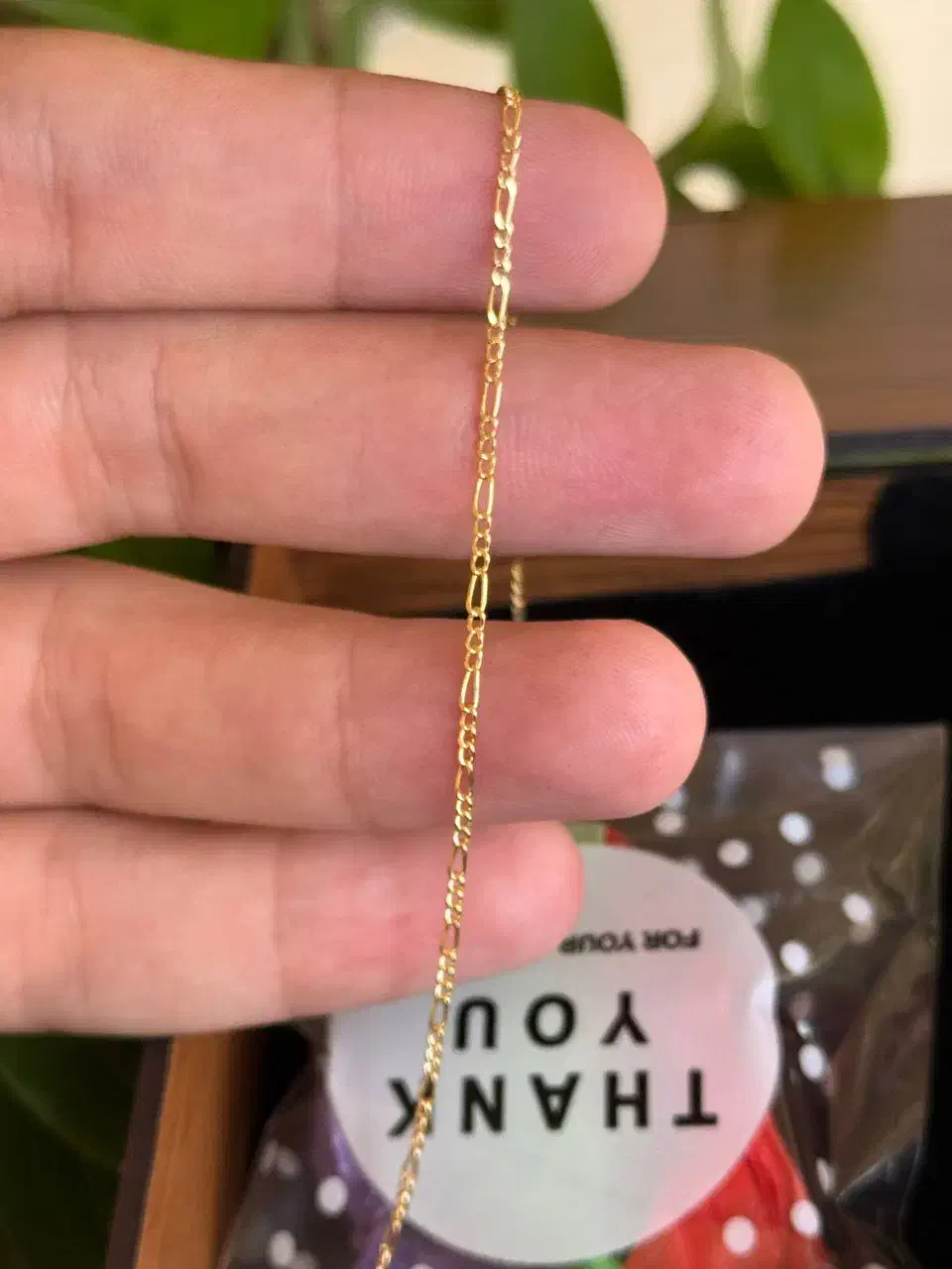 دستبند فیگارو طلا ظریف|جواهرات|هرسین, |دیوار