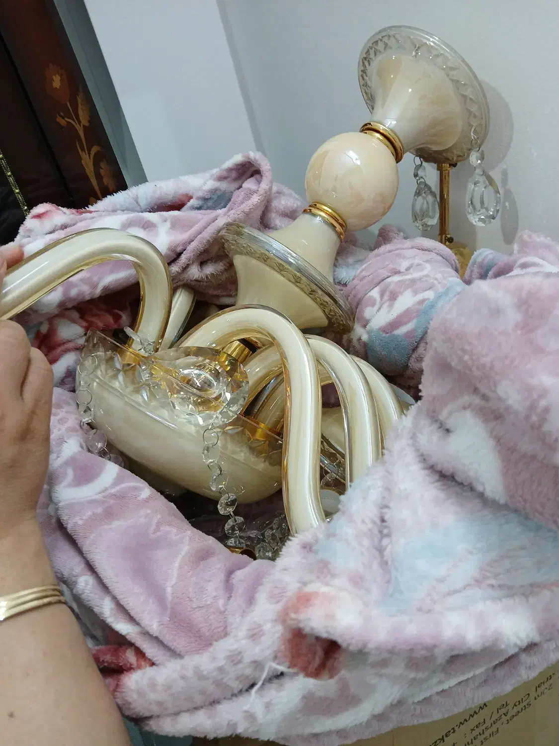 لوستر دوعدد|لوستر و چراغ آویز|مشهد, امیریه|دیوار