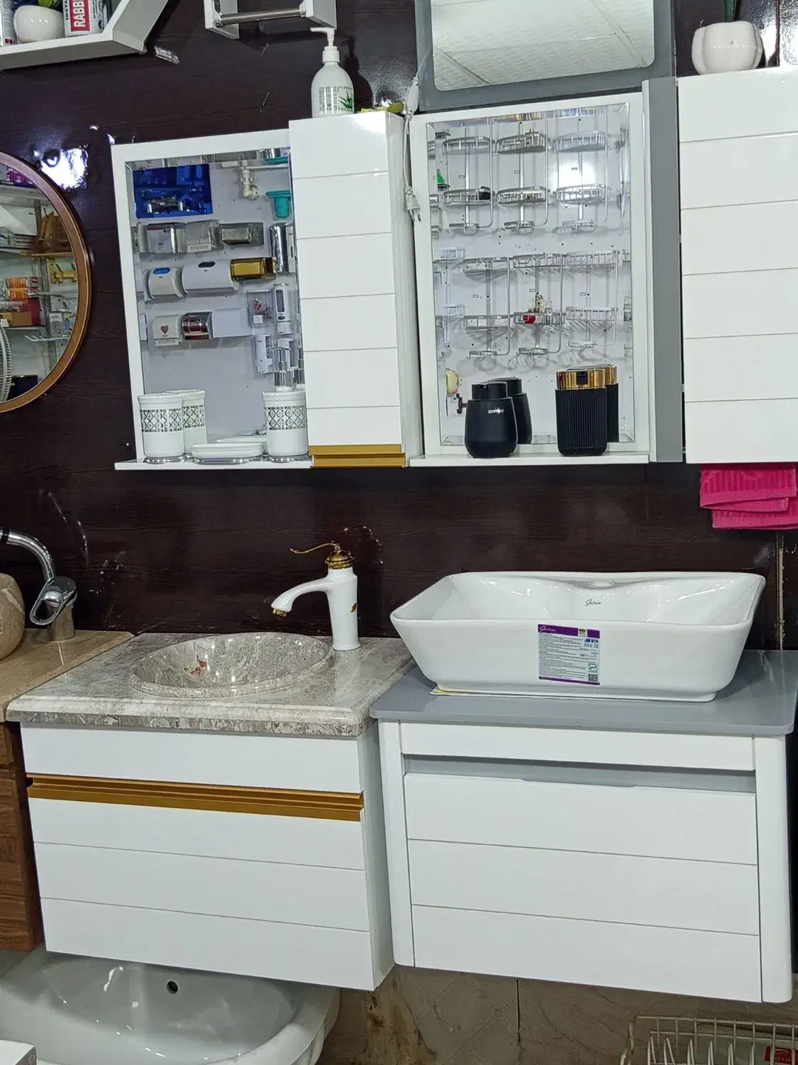 روشویی کابینتی|لوازم سرویس بهداشتی|گنبد کاووس, |دیوار