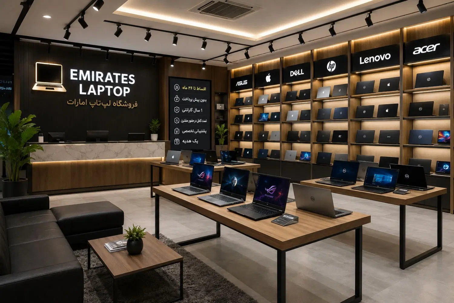 لپتاپ برند acer/hp/DEll/Lenovoاقساطی محدود|رایانه همراه|تهران, شهرک غرب|دیوار