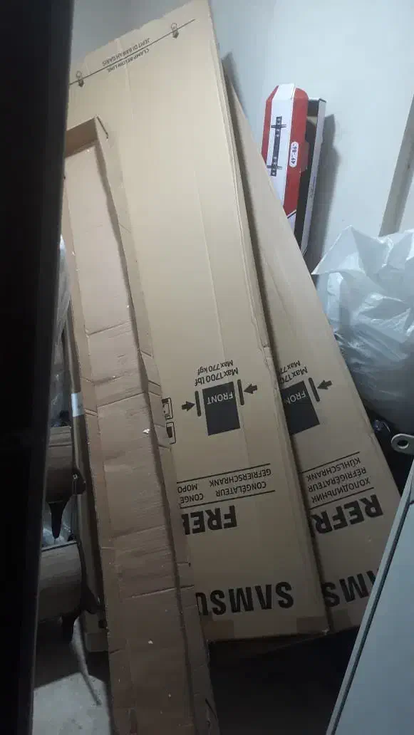 کارتن خالی یخچال فریزر و تلوزیون|تلویزیون و پروژکتور|شیراز, وصال|دیوار