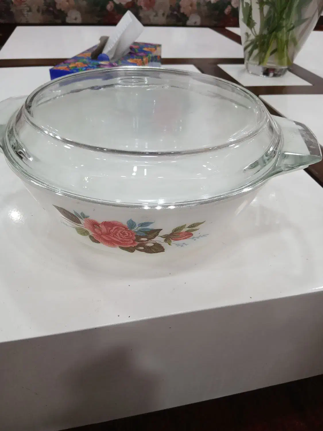 فروش یکعدد طرف سردار گل ویکتوریا متوسط|ظروف سرو و پذیرایی|رفسنجان, |دیوار