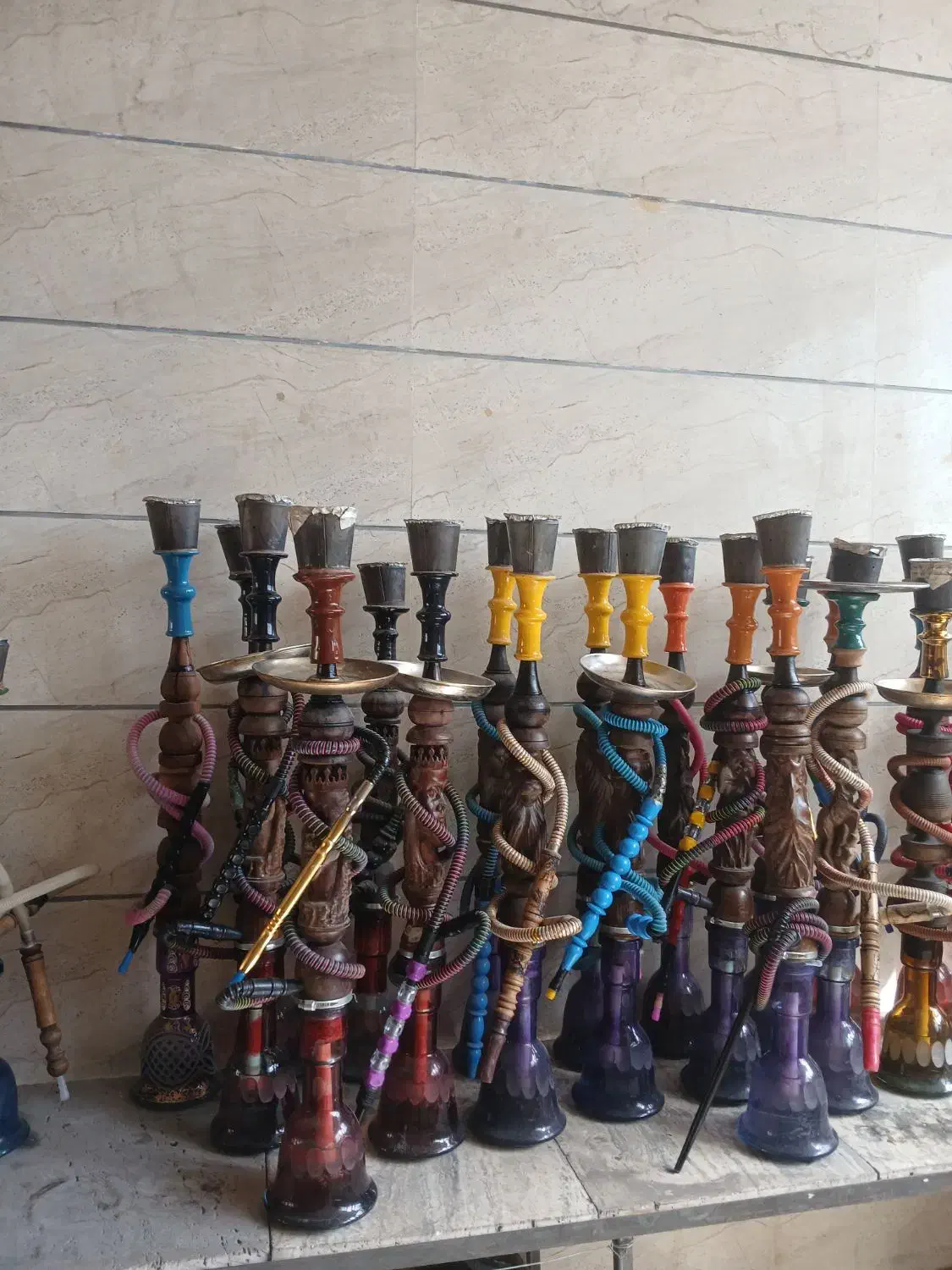 قلیان چوبی.|کافیشاپ و رستوران|تکاب, |دیوار