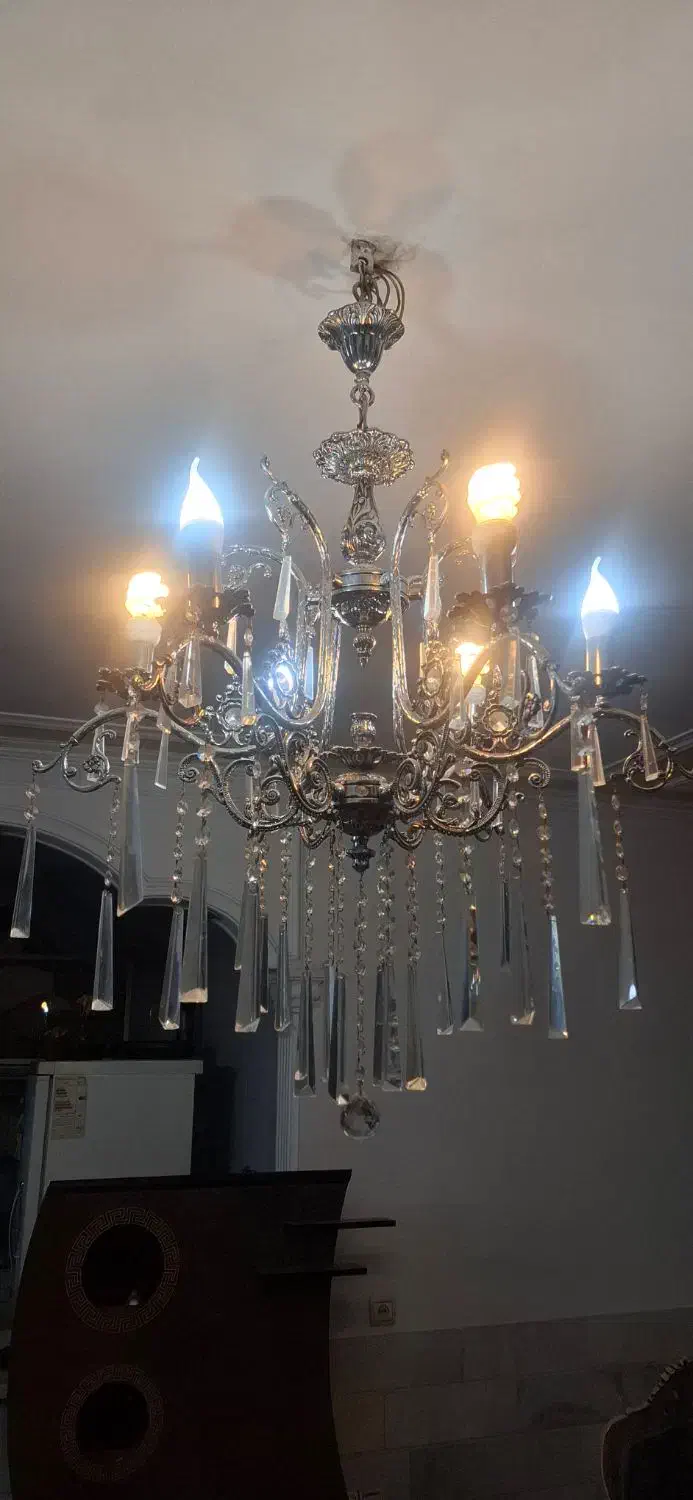 لوستر|لوستر و چراغ آویز|پاکدشت, پاکدشت (مامازند)|دیوار