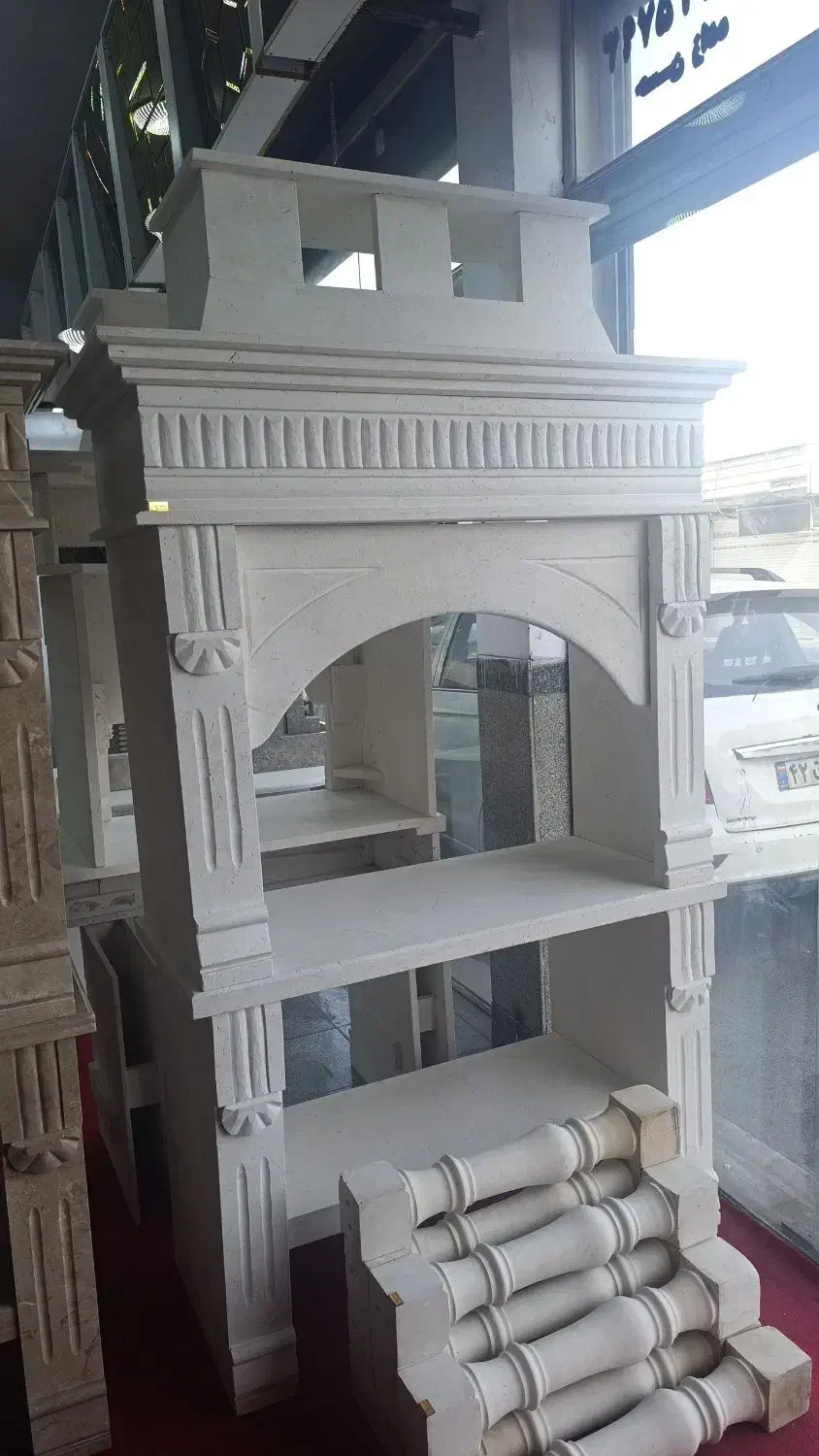 کباب پز سنگی شومینه سنگی اقساطی آسان|بخاری، هیتر، شومینه|تهران, کیانشهر|دیوار