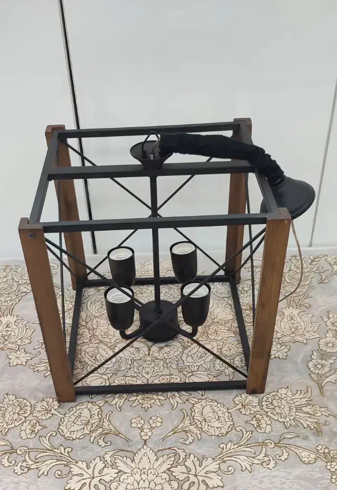 لوستر چهار شعله|لوستر و چراغ آویز|تهران, دولاب|دیوار