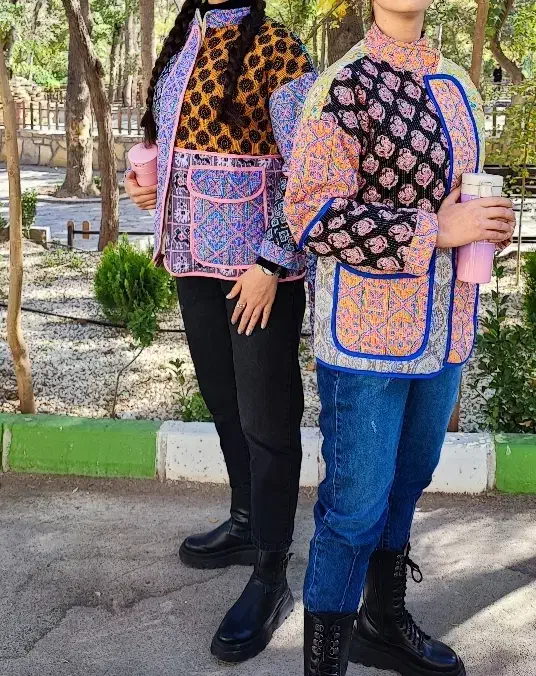 کاپشن تیکه دوزی|لباس|شاهرود, |دیوار