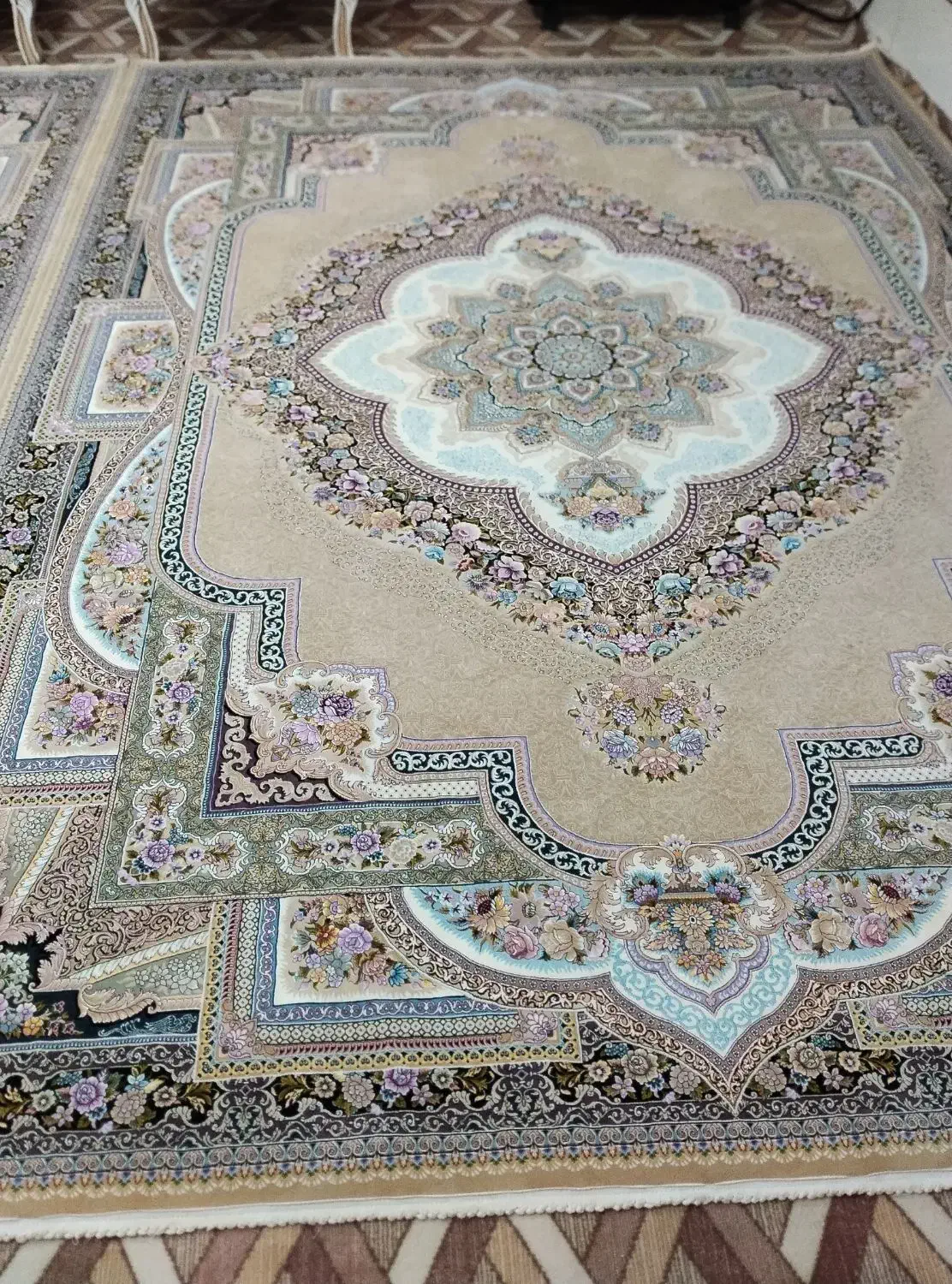 فرش|فرش|ماهنشان, |دیوار