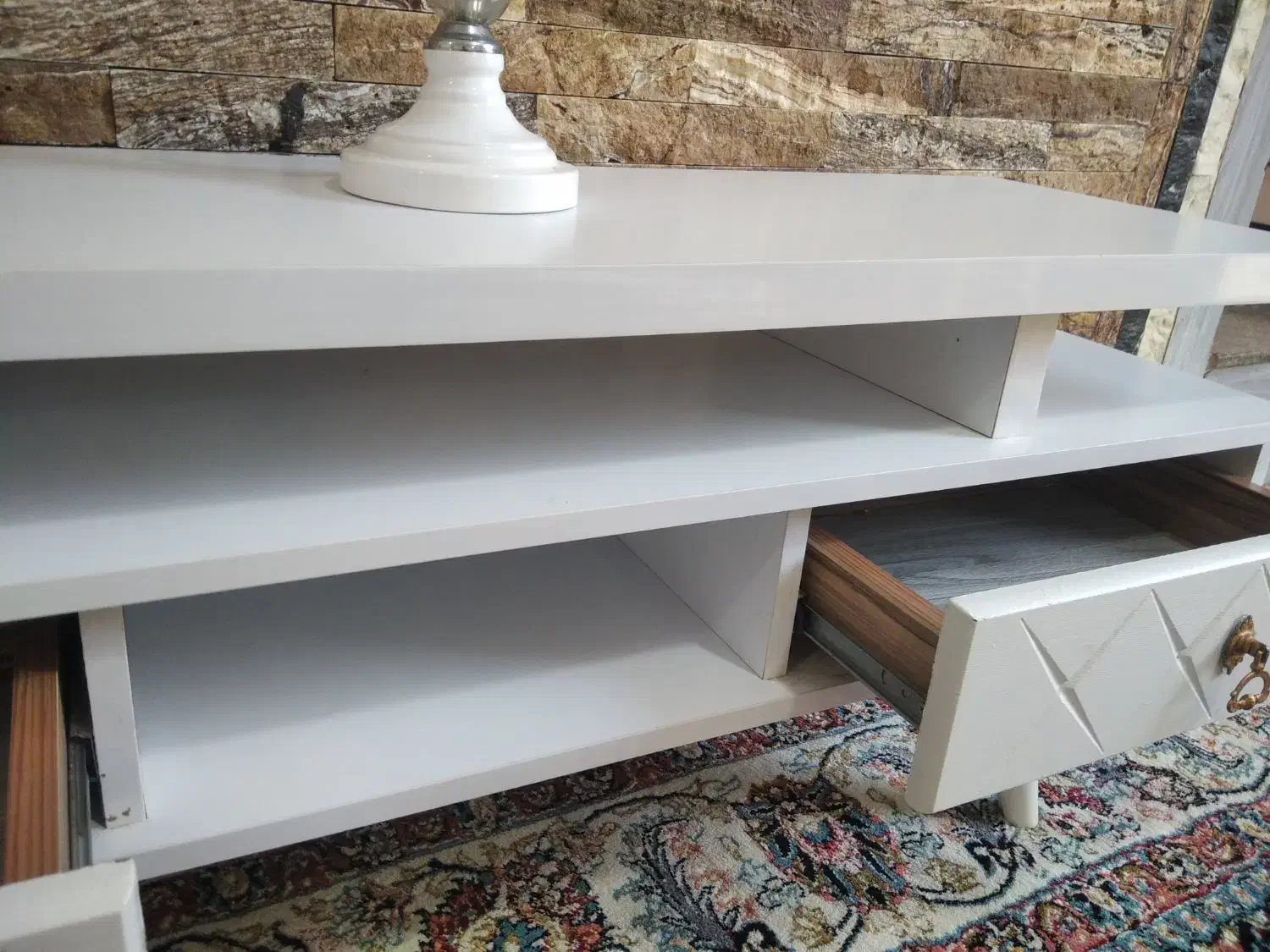 زیر تلویزیون شیک نقلی|میز تلویزیون|خرم‌آباد, |دیوار