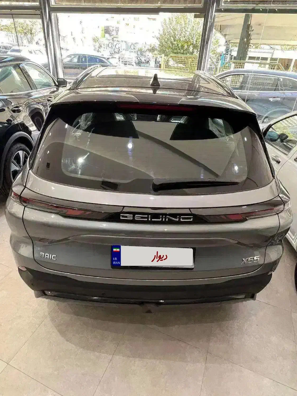 بیجینگ X55 بایک وارداتی 2024 رنگ تیتانیوم|خودرو سواری و وانت|تهران, ونک|دیوار