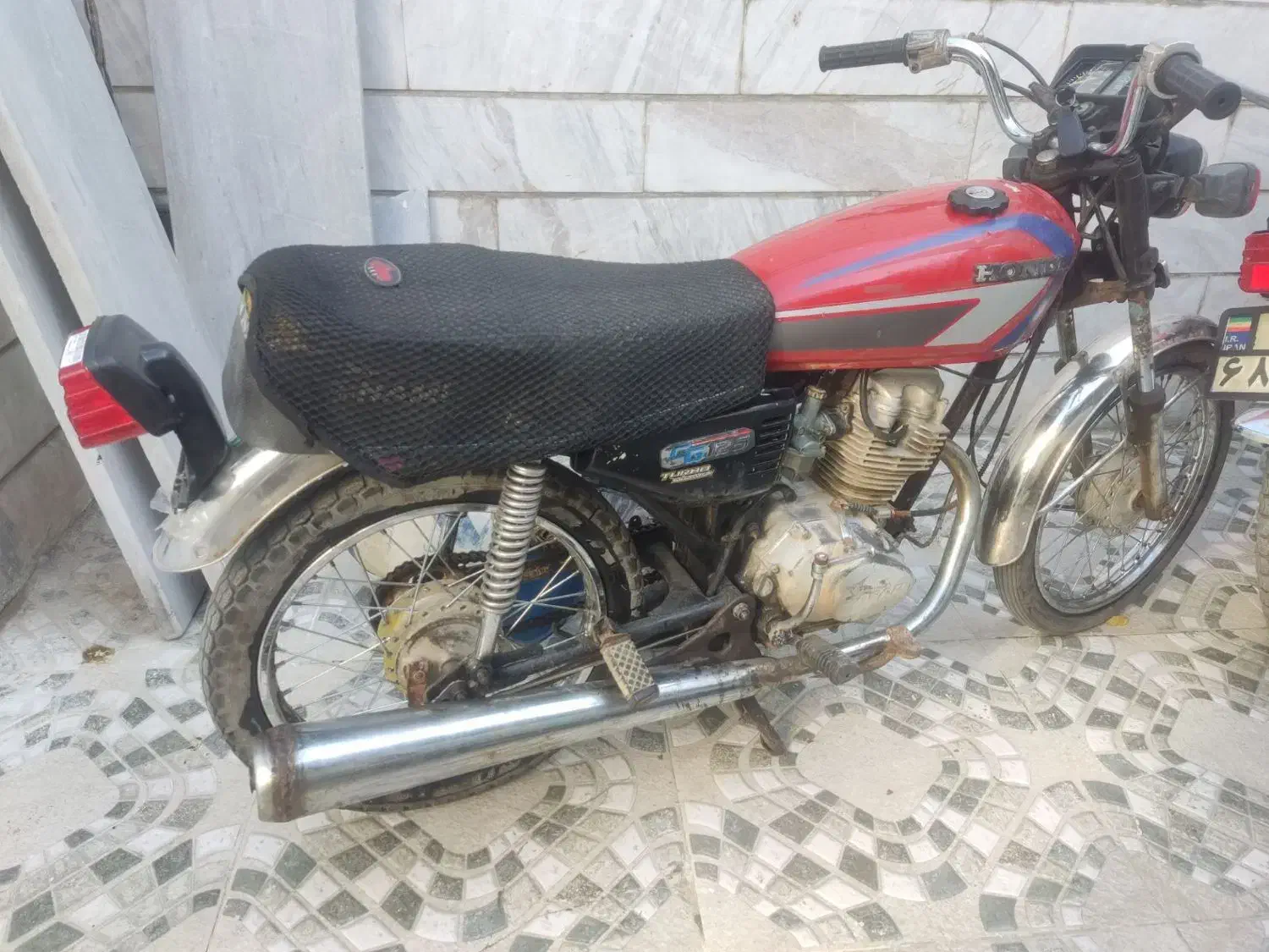 موتور مزایده|موتورسیکلت|خرم‌آباد, |دیوار