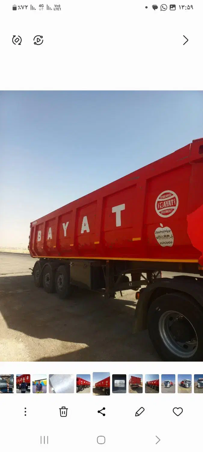 کمپرس ۳محور بیات ۴۰۲ای بی اس|خودرو سنگین|تربت جام, پاسداران|دیوار