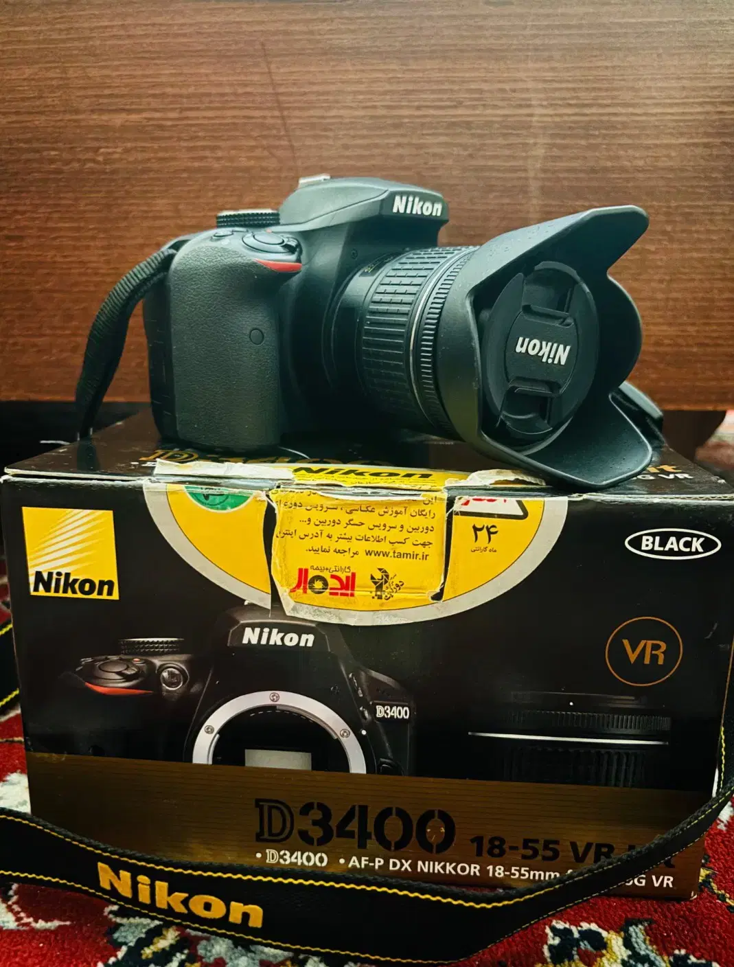 نیکون D3400|دوربین عکاسی و فیلمبرداری|شیراز, قدوسی غربی|دیوار