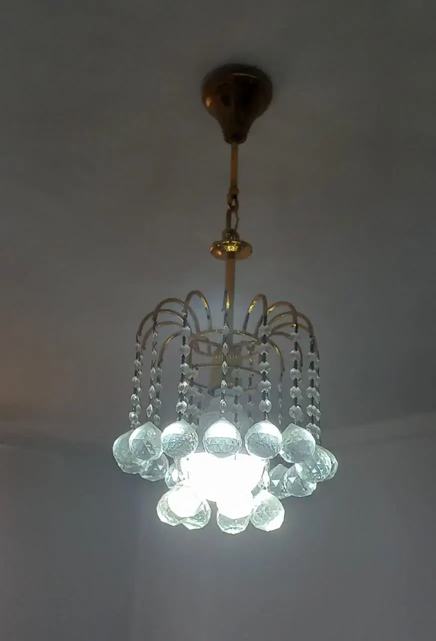 یک جفت لوستر سالم در حد نو|لوستر و چراغ آویز|همدان, |دیوار