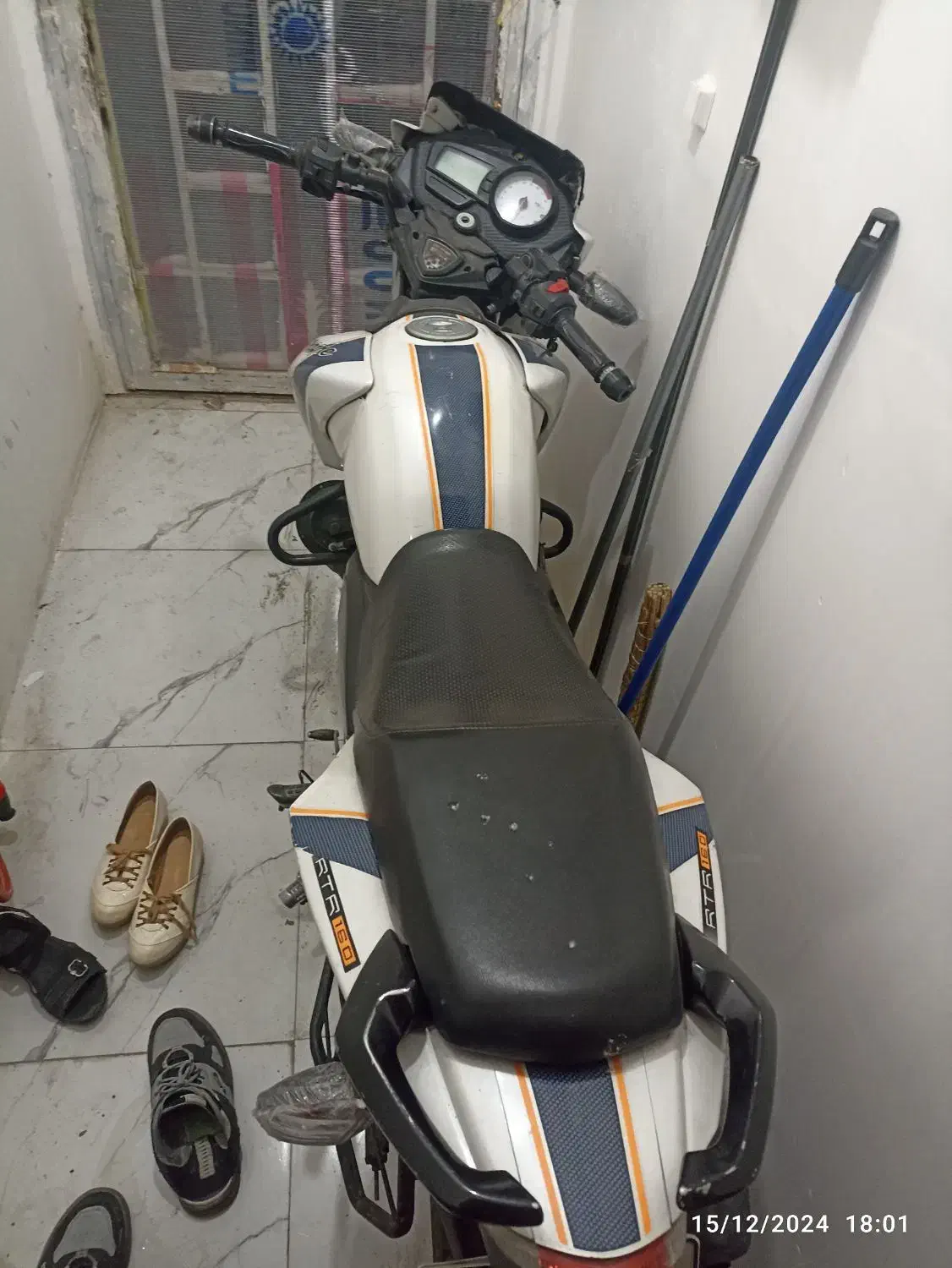 موتور آپاچی سفید،مدل92|موتورسیکلت|مشهد, نوده|دیوار