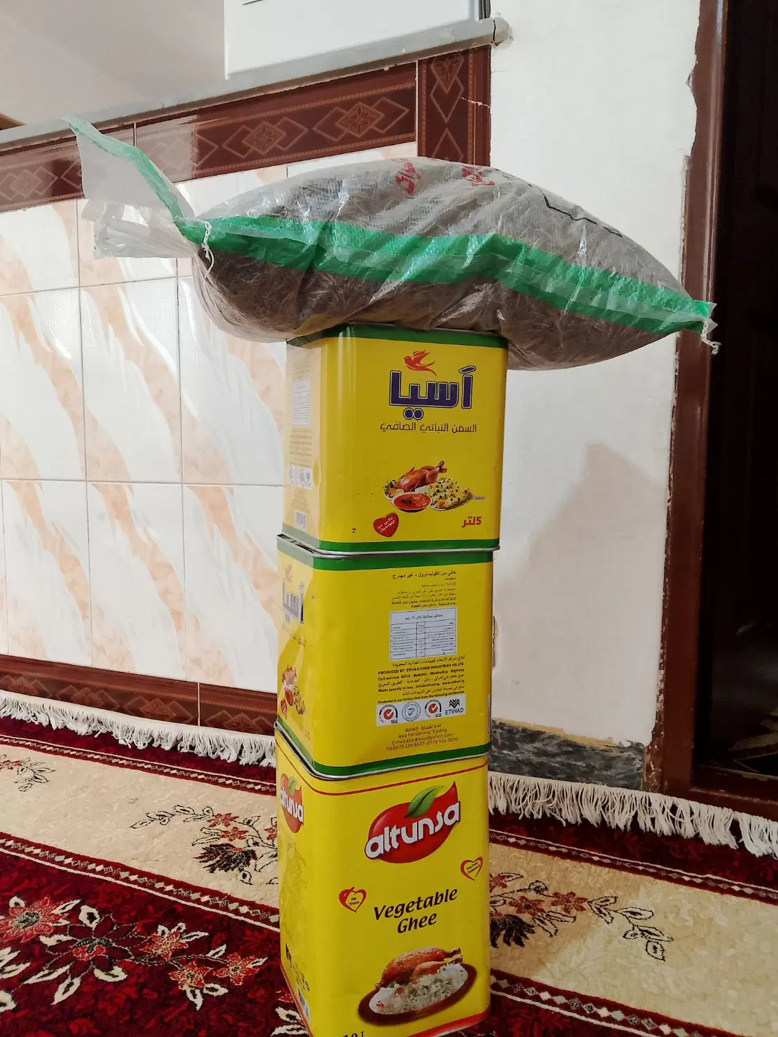 روغن|خوردنی و آشامیدنی|دشت ذهاب, |دیوار