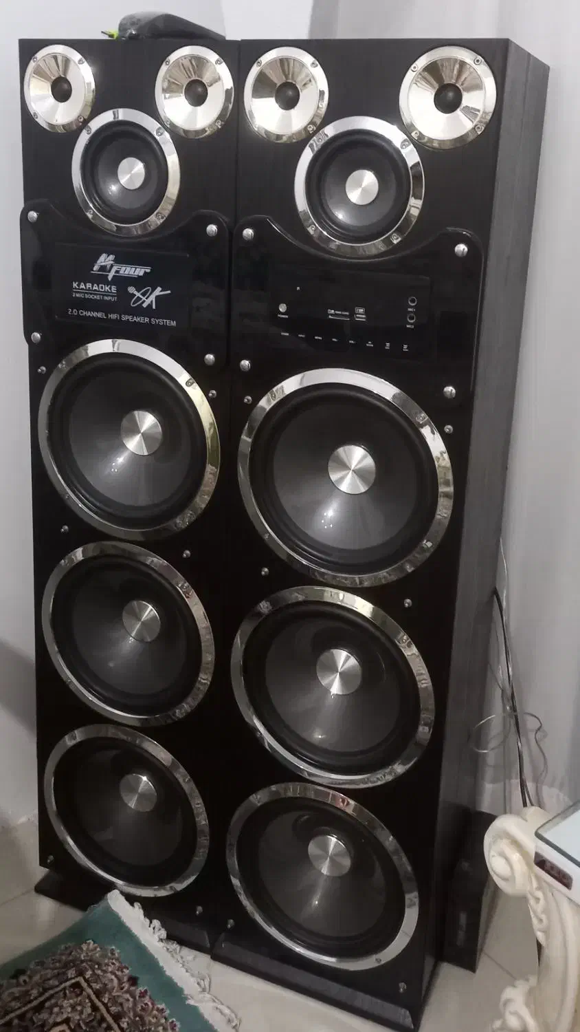 اسپیکر|سیستم صوتی خانگی|پرند, فاز ۶|دیوار