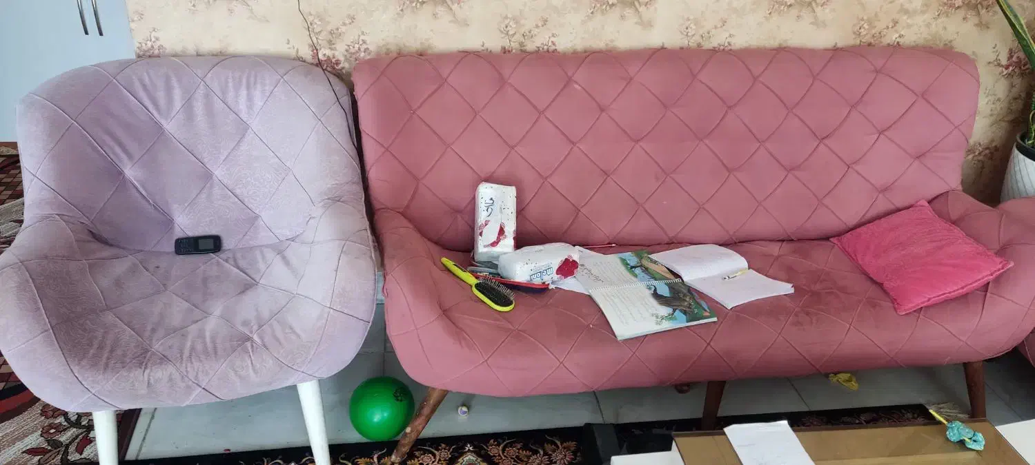 مبل قایقی ۱۳نفره|مبلمان خانگی و میز عسلی|خمینی‌شهر, |دیوار