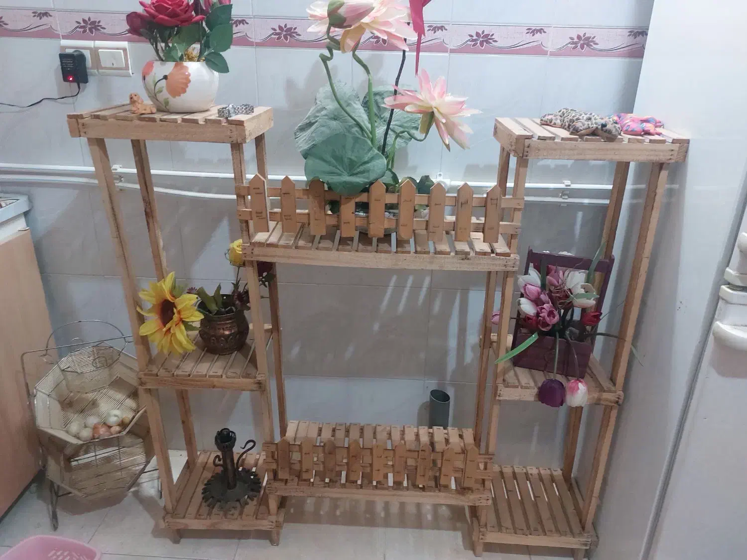 استند گل آباژور|صنایع دستی و سایر لوازم تزئینی|بیرجند, |دیوار