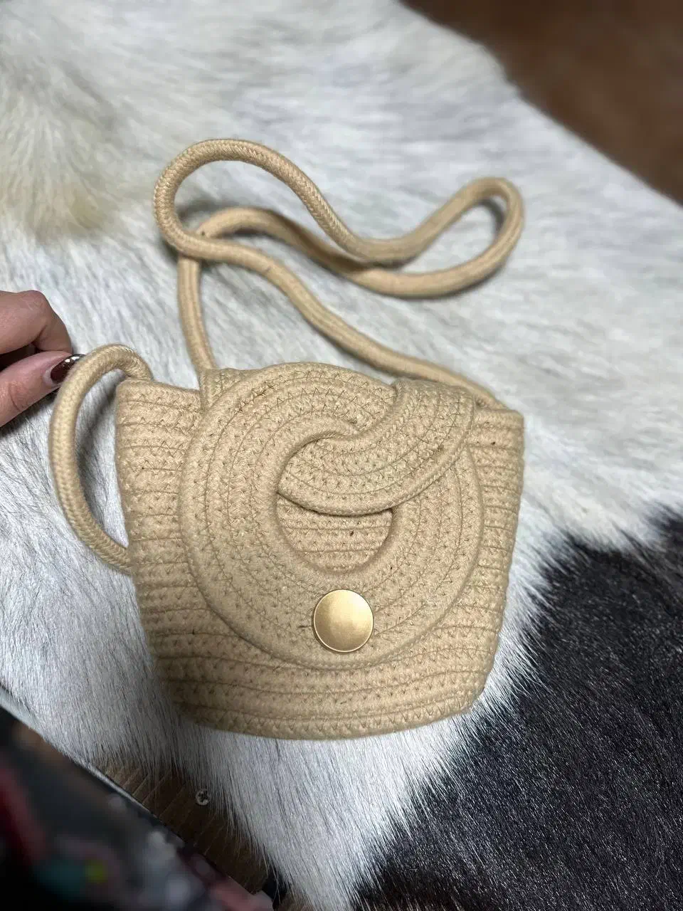 کیف مکرومه حراج زیر قیمت|کیف، کفش، کمربند|تاکستان, |دیوار