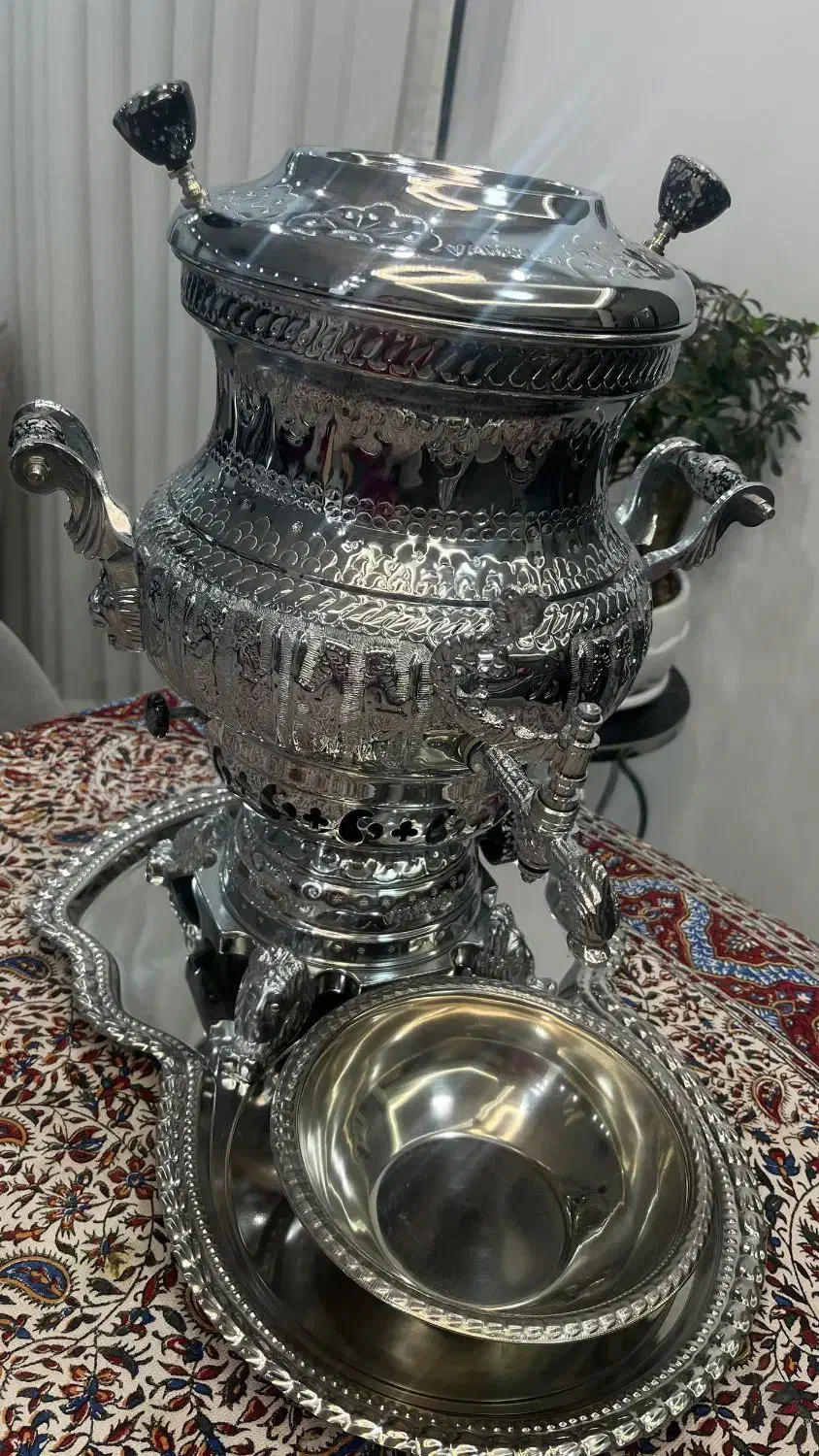 سماور ۶ لیتری ونوش|سماور، چای‌ساز، قهوه‌ساز|خرم‌آباد, |دیوار