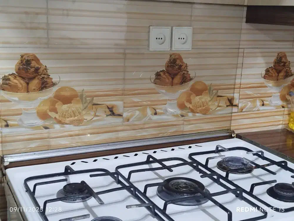 گاز ۵ شعله طرح فر|اجاق گاز و لوازم برقی پخت‌وپز|مسجد سلیمان, |دیوار