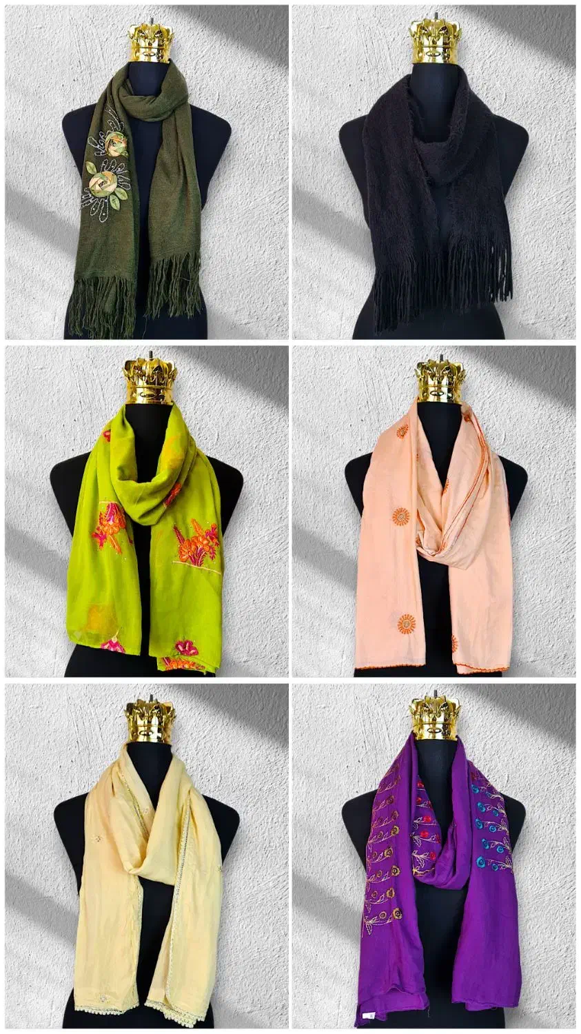 تعدادی شال در حد نو|لباس|شاهینشهر, چمران|دیوار