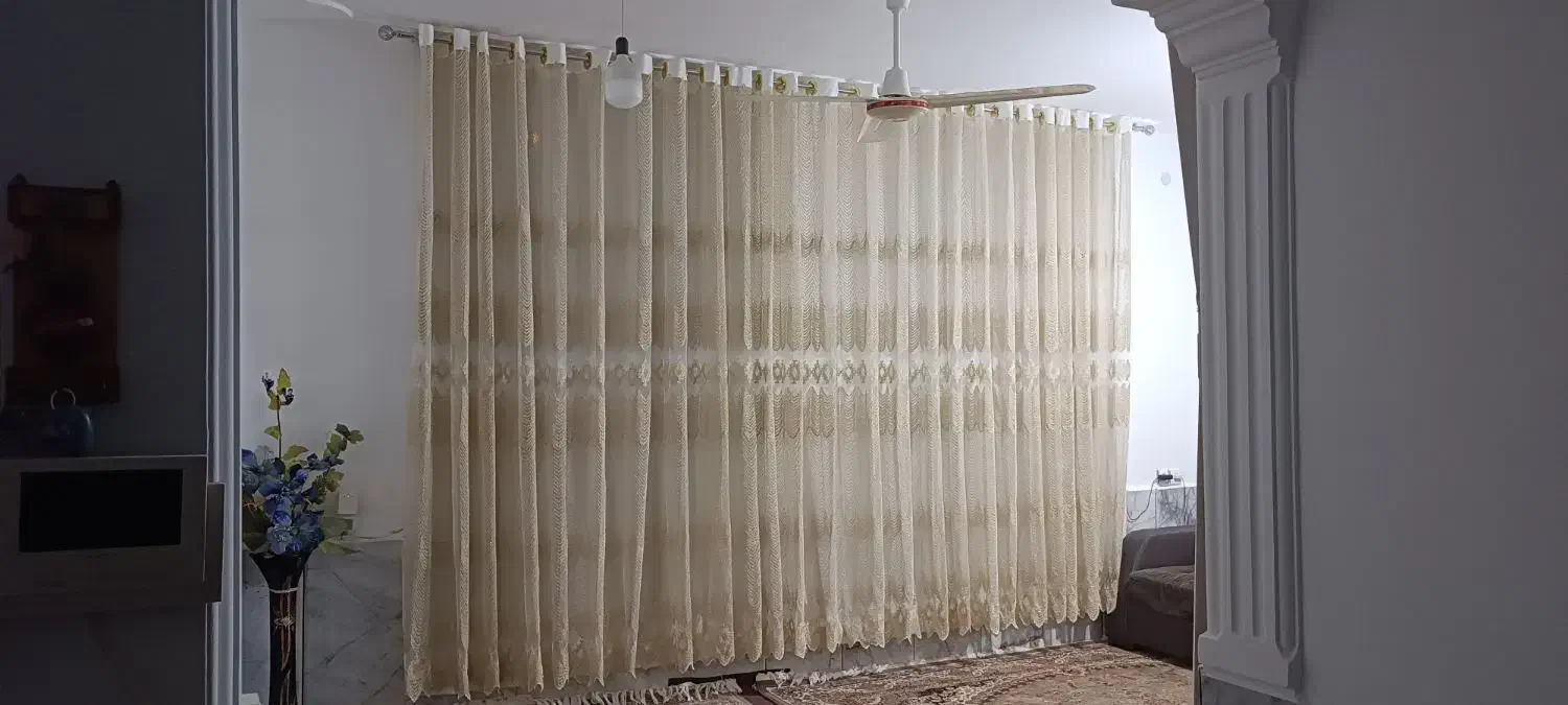 پرده 4متر و 10-15 سانت به همراه کتیبه|پرده، رانر، رومیزی|کلاله, |دیوار