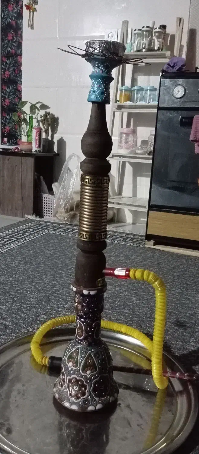 قلیان کوزه ای|صنایع دستی و سایر لوازم تزئینی|بیکاه, |دیوار