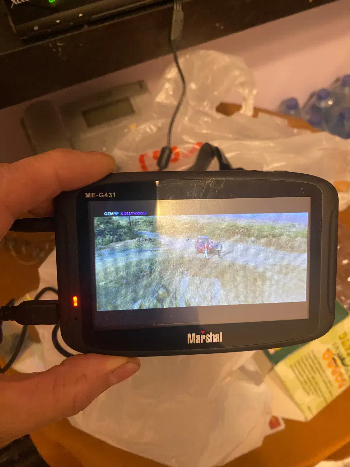 تلوزیون کوچک چهار اینچ مارشال|تلویزیون و پروژکتور|تهران, نیلوفر|دیوار