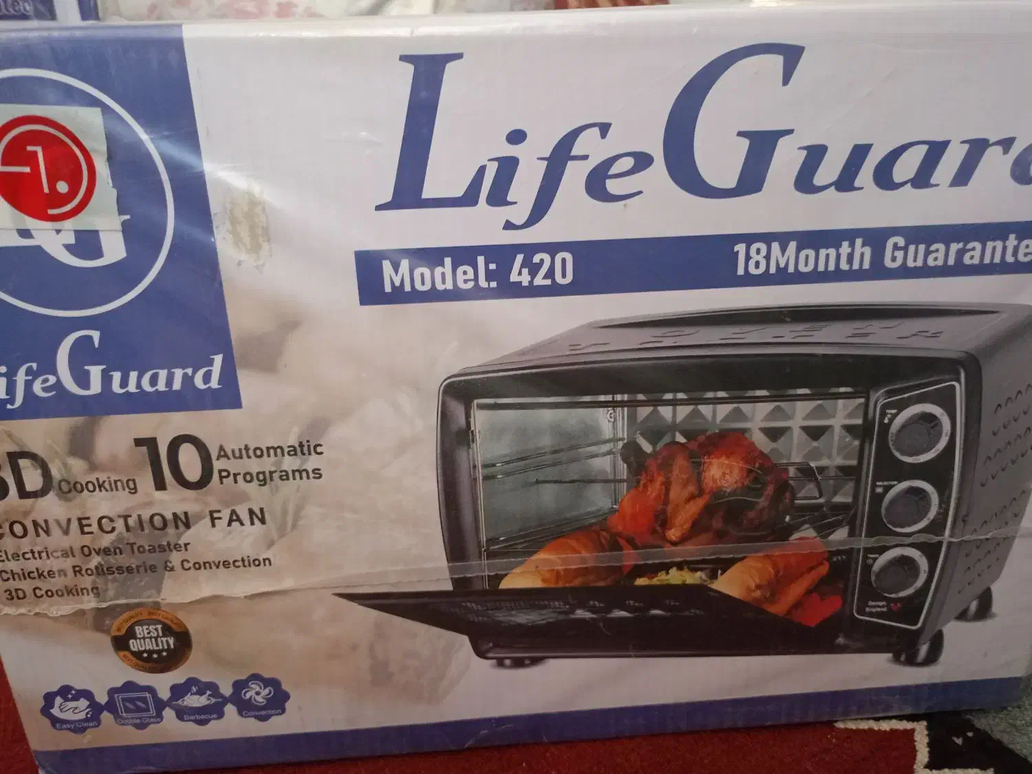 آون توستر ال جی لندگرین|اجاق گاز و لوازم برقی پختوپز|رفسنجان, |دیوار