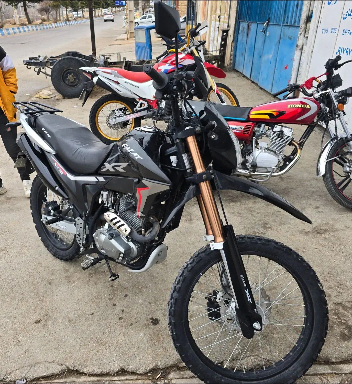 موتور فلات 250cc در حد نو|موتورسیکلت|شیراز, پودنک|دیوار