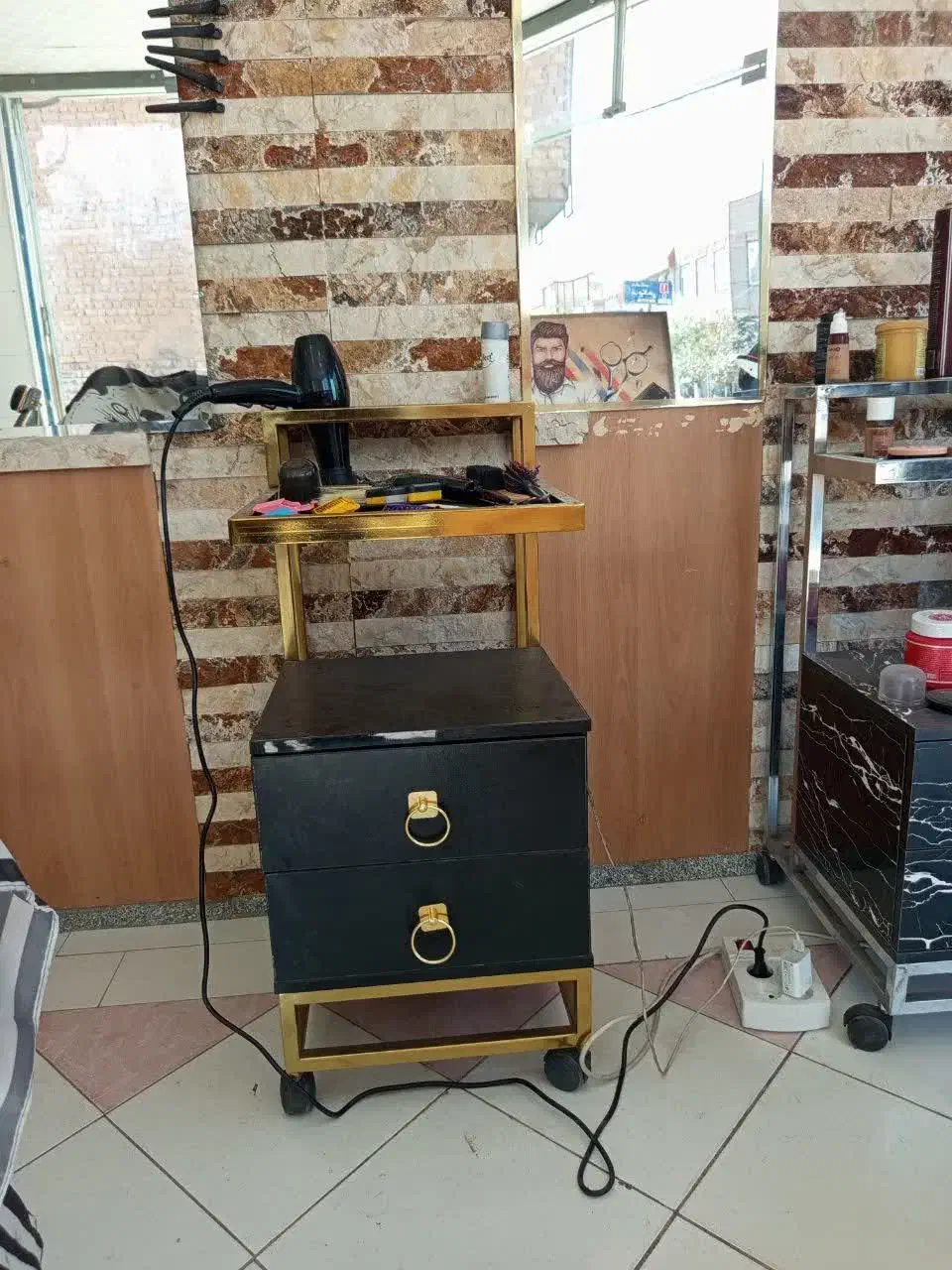 صندلی اصلاح جک دار وترولی|آرایشگاه و سالن‌های زیبایی|قم, ولیعصر|دیوار