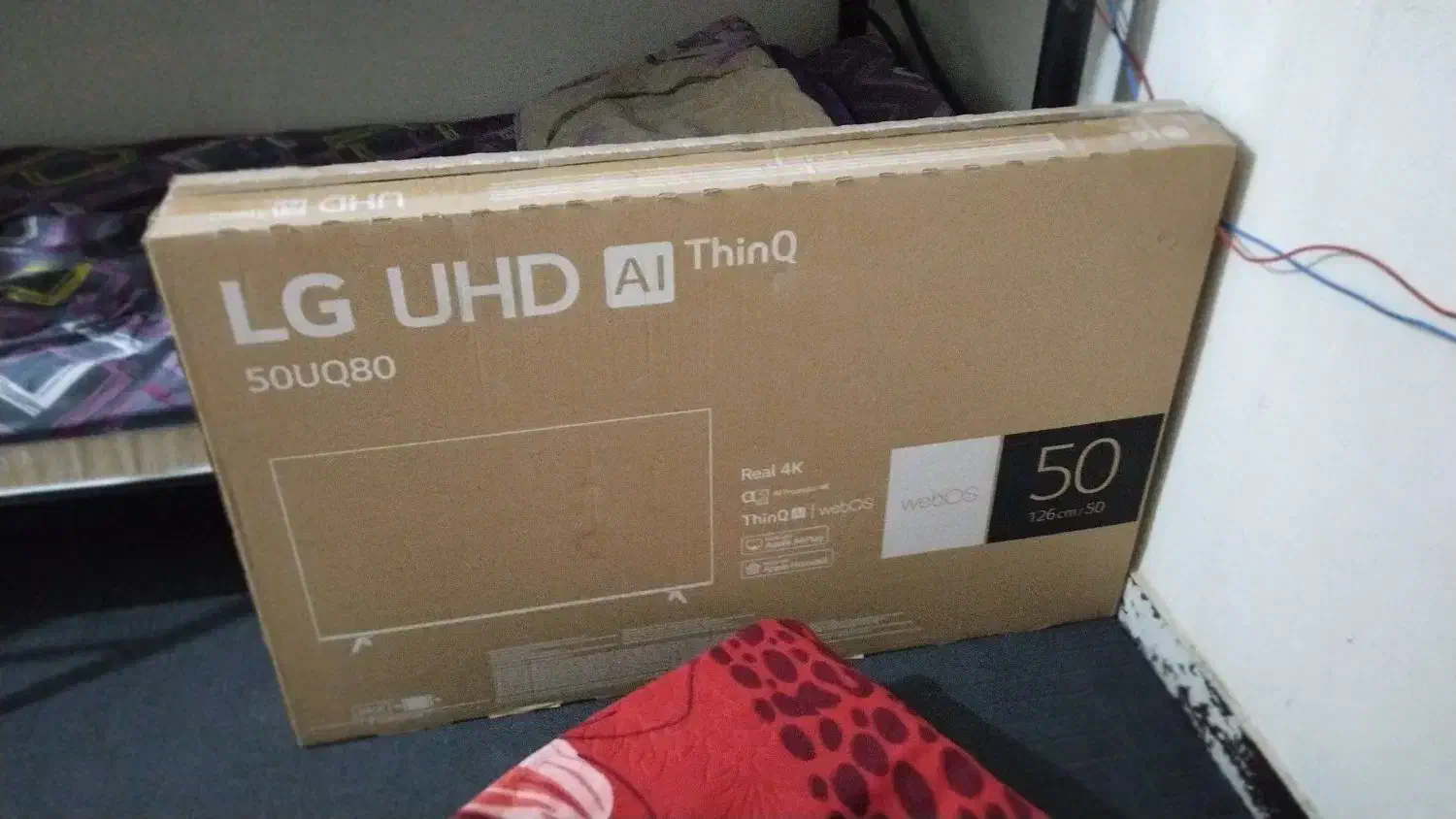 کارتون تلویزیون ال جی 50|تلویزیون و پروژکتور|باغ ملک, |دیوار