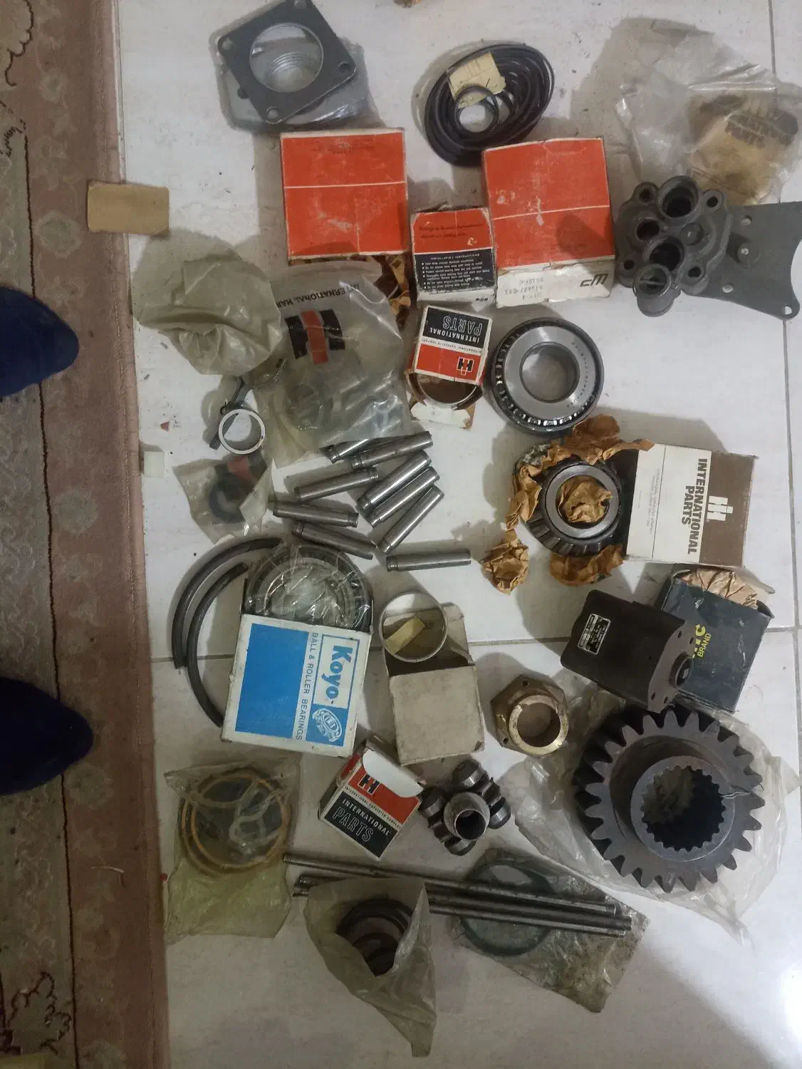 فروش قطعات کاملا نو و نایاب لودر هپکو ۶۵ اینترناش|قطعات یدکی و لوازم جانبی|قزوین, |دیوار