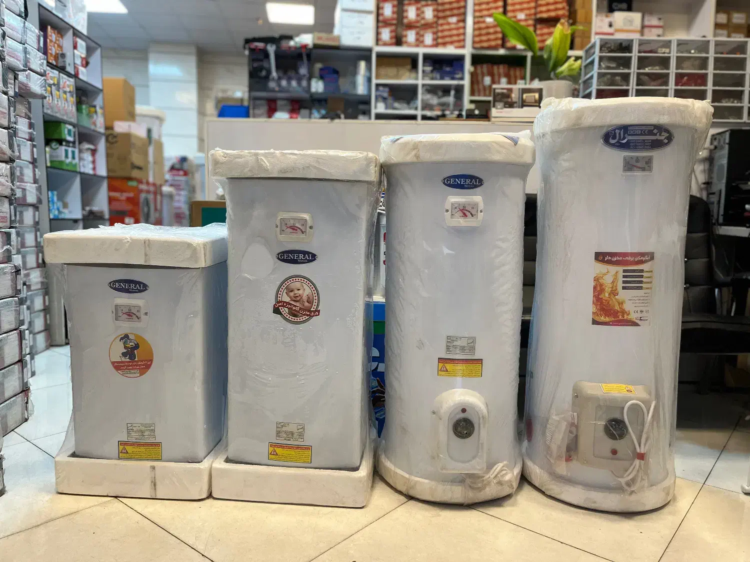 آبگرمکن برقی جنرال|آبگرمکن، پکیج، شوفاژ|شهریار, شهریار|دیوار