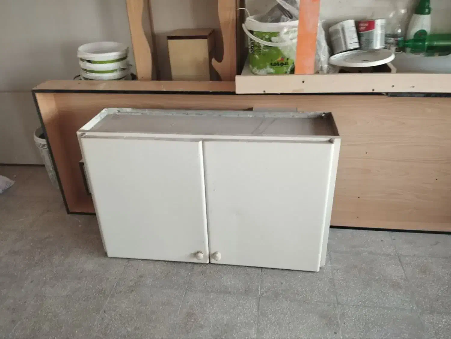 تعدادی کابینت|مصالح و تجهیزات ساختمان|قم, قلعه کامکار|دیوار