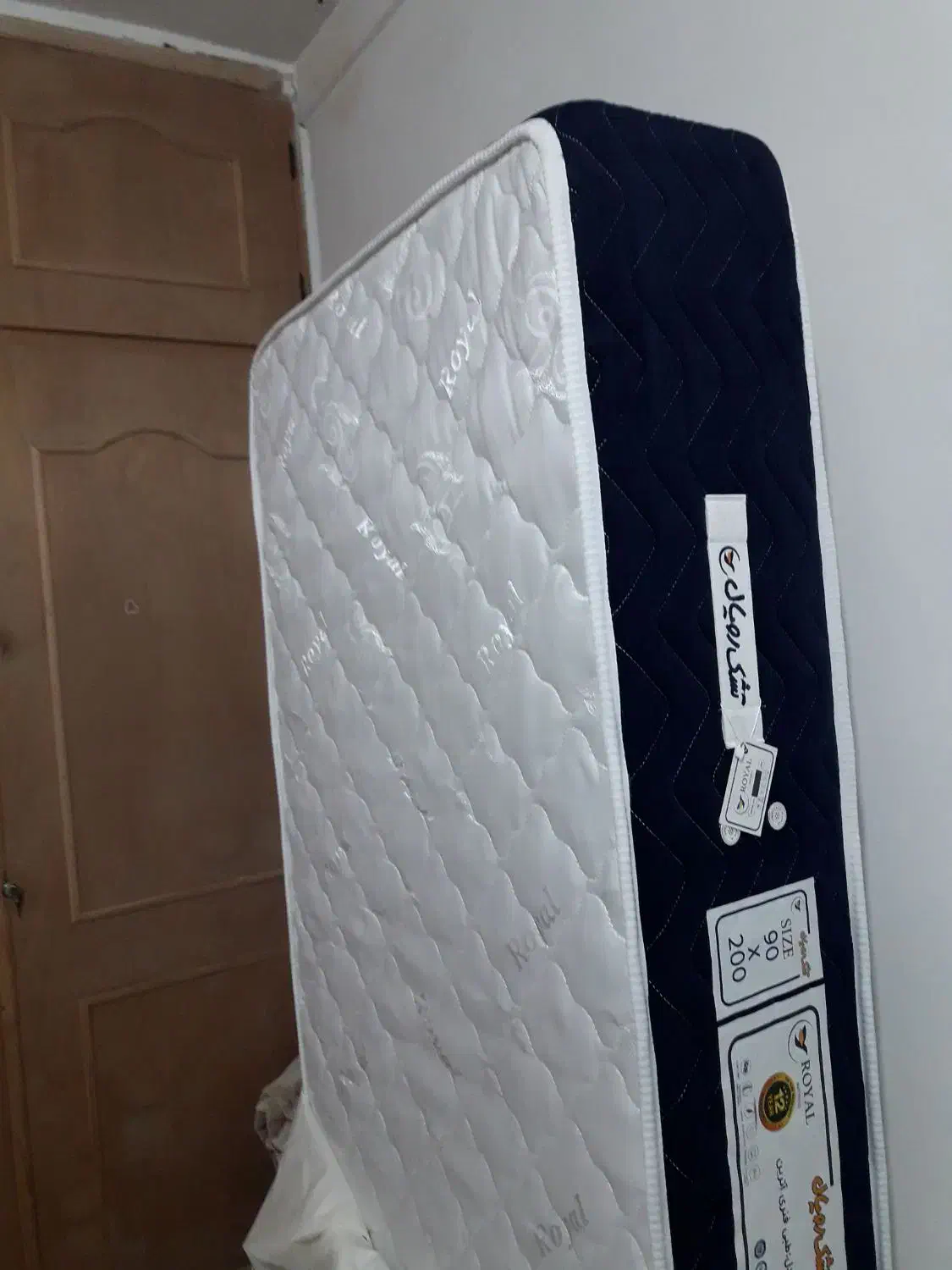 تشک تک نفره طبی فنری رویال با ارتفاع ۳۳ سانت|تشک تختخواب|سنندج, |دیوار