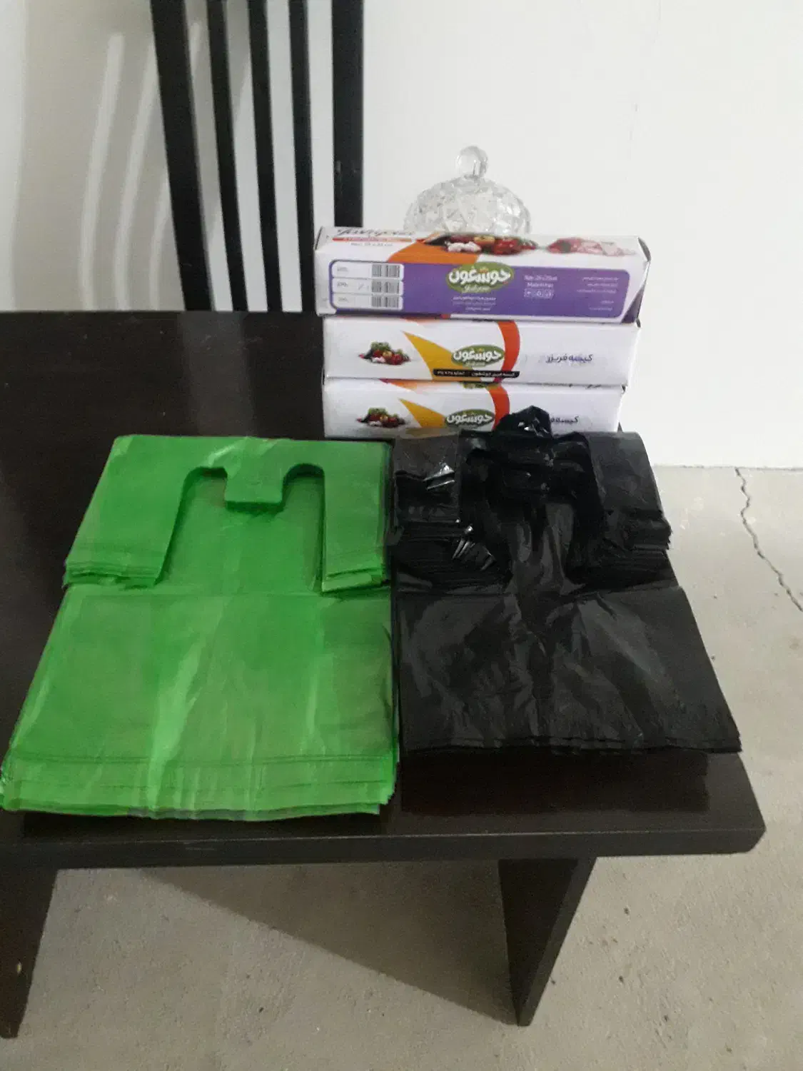 نایلون فریزر سفره یکبار مصرف کیسه زباله لیوان کاغذ|ظروف نگهدارنده، پلاستیکی، یکبارمصرف|سراب, |دیوار