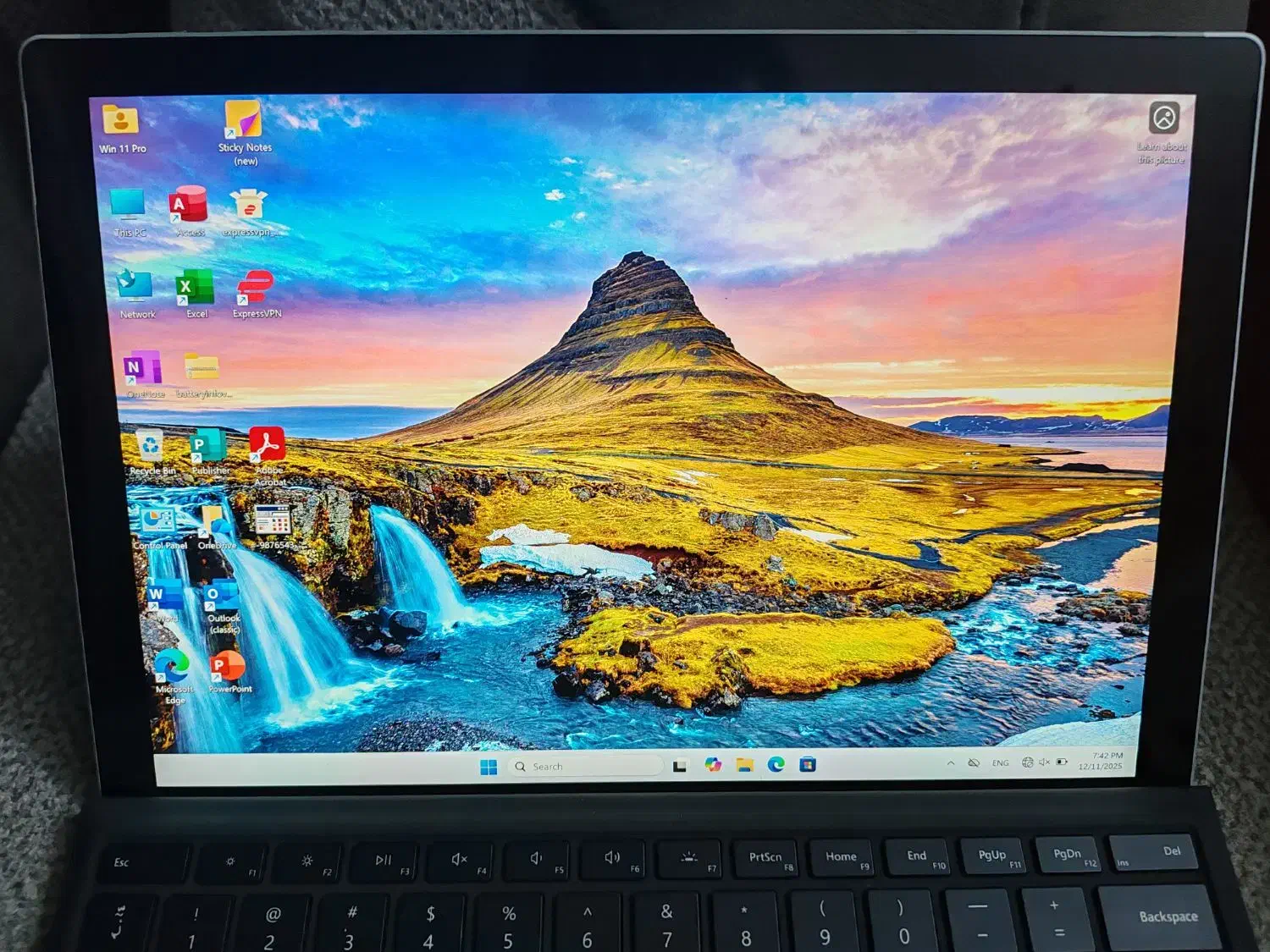 سرفیس پرو 7 (cpu i7) نو نو|رایانه همراه|اصفهان, مهرآباد|دیوار