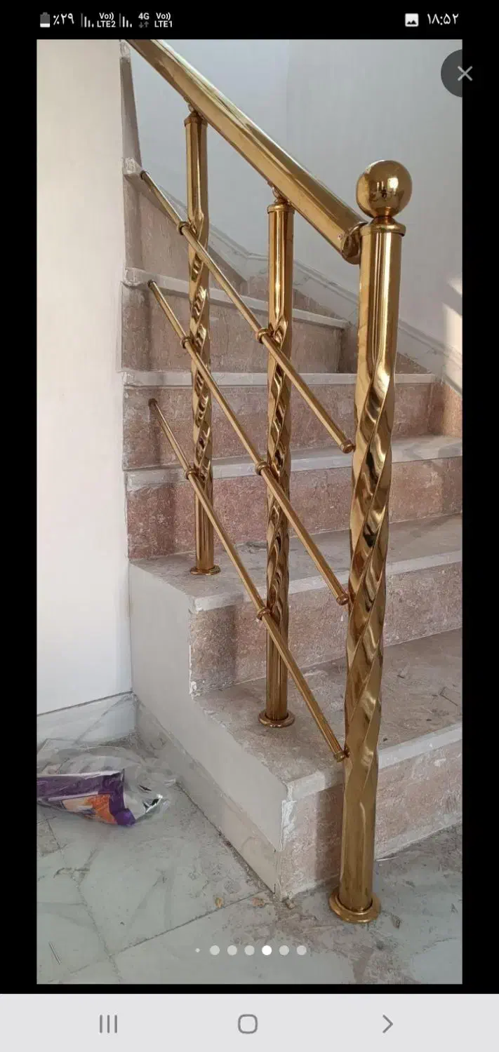 نرده استیل با کیفیت و طراحی مدرن|خدمات پیشه و مهارت|ورامین, ورامین|دیوار