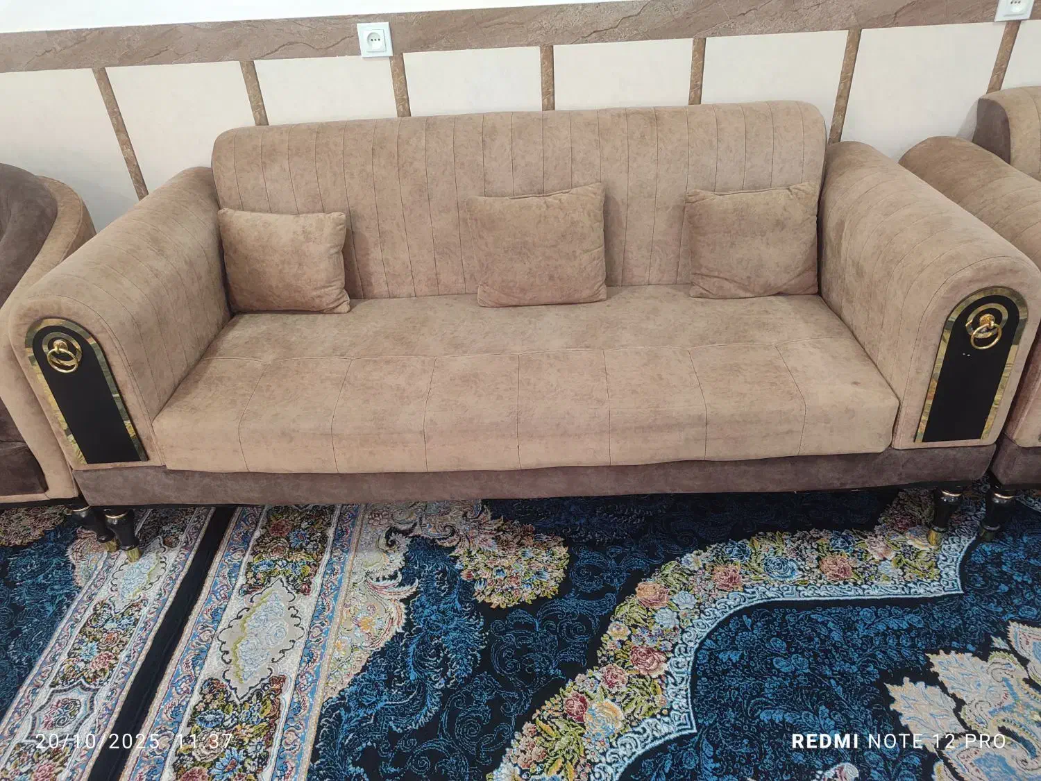 مبل هفت نفره|مبلمان خانگی و میز عسلی|مهران (ایلام), |دیوار